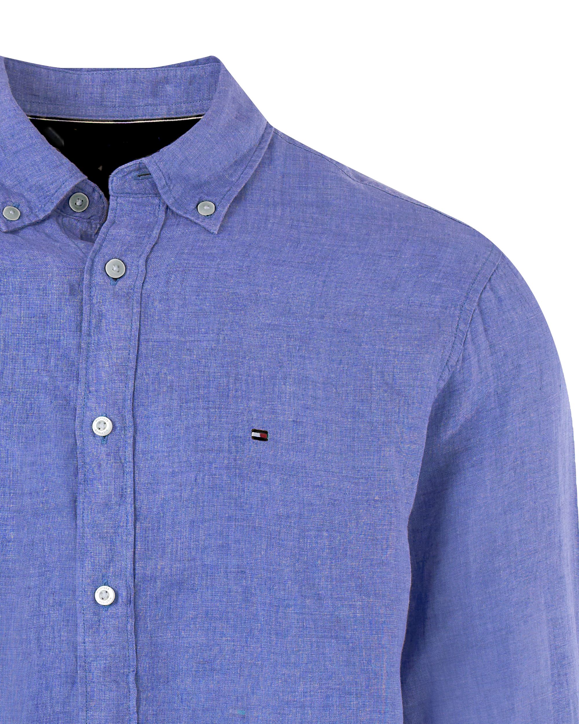 Tommy Hilfiger Menswear Casual Overhemd LM Blauw 094645-001-L