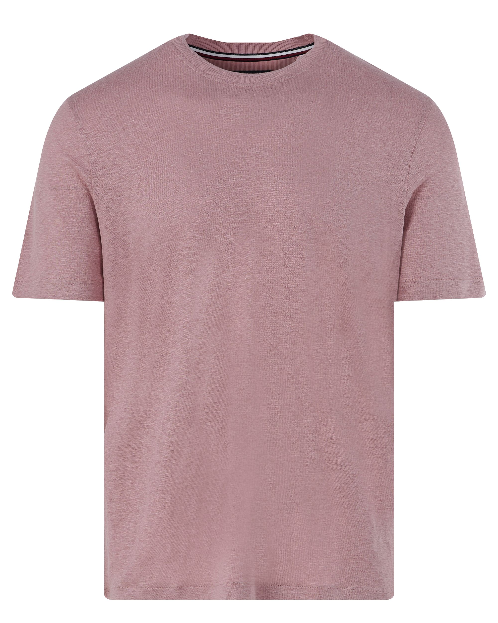 Tommy Hilfiger Menswear T-shirt KM Roze 094647-001-L