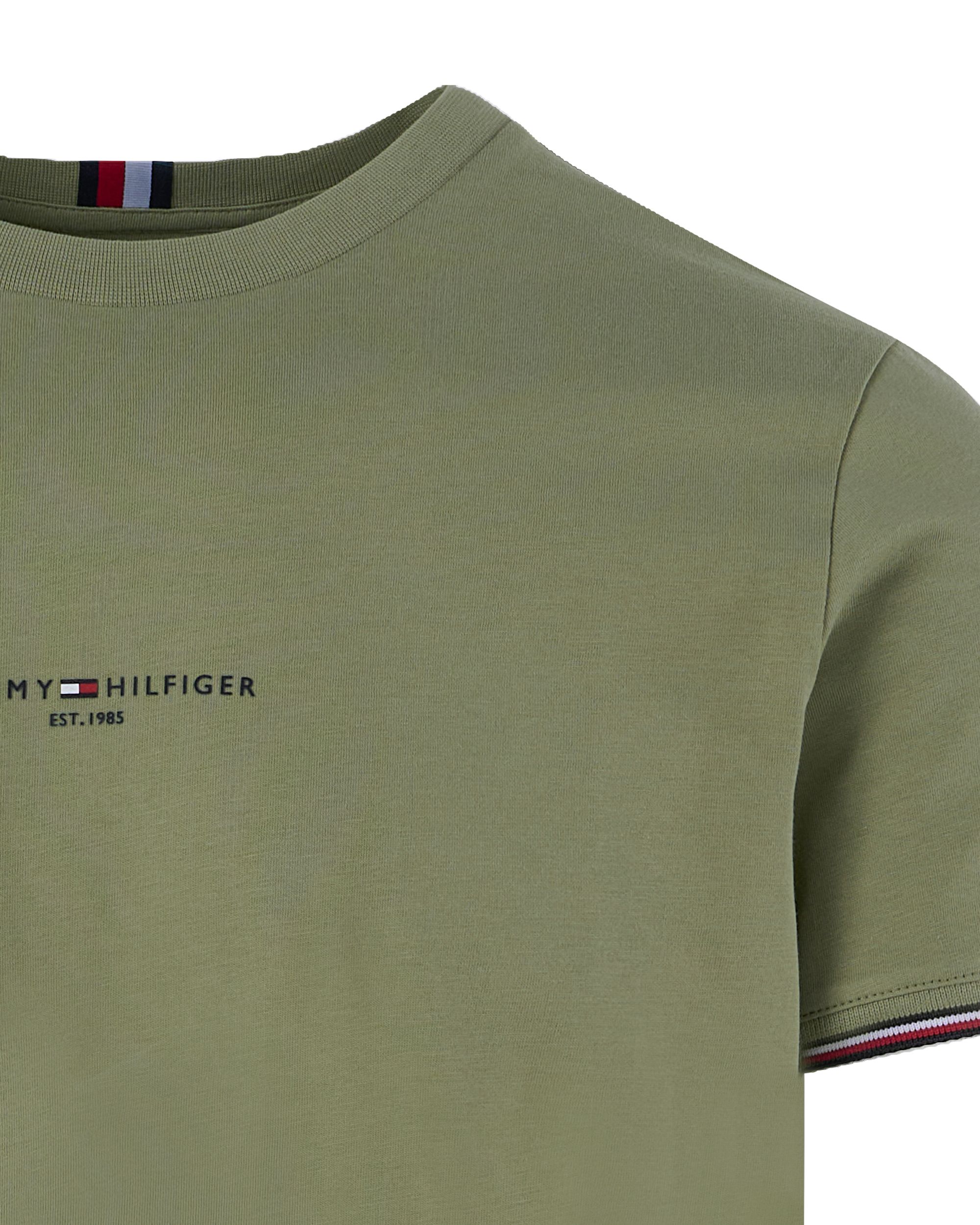 Tommy Hilfiger Menswear T-shirt KM Groen 094648-001-L