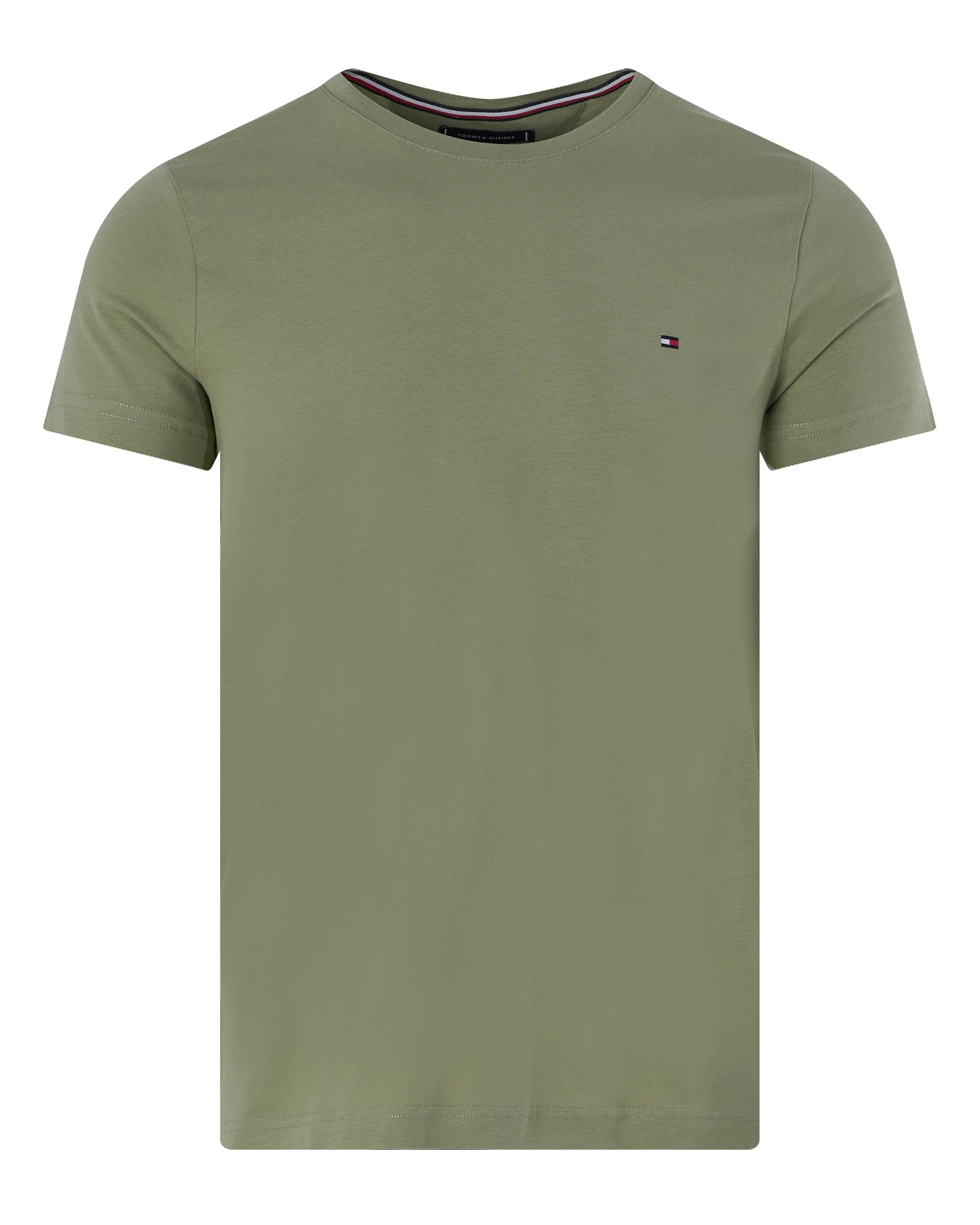 Tommy Hilfiger Menswear T-shirt KM Groen 094693-001-L