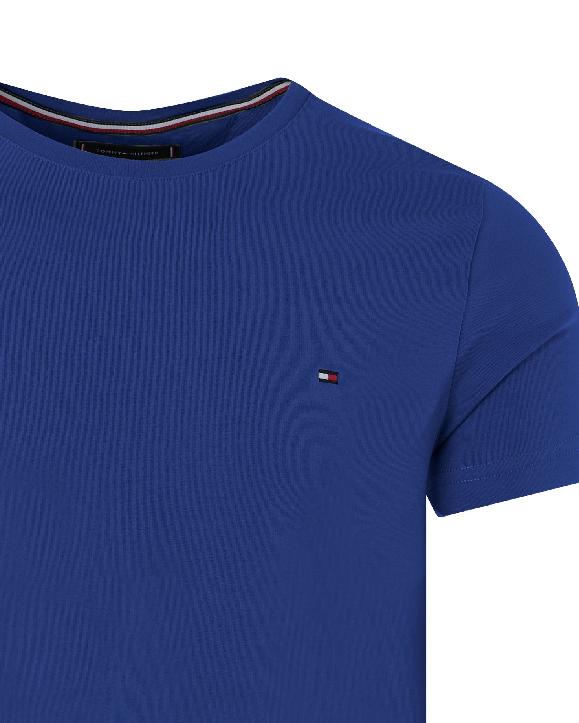Tommy Hilfiger Menswear T-shirt KM Blauw 094695-001-L