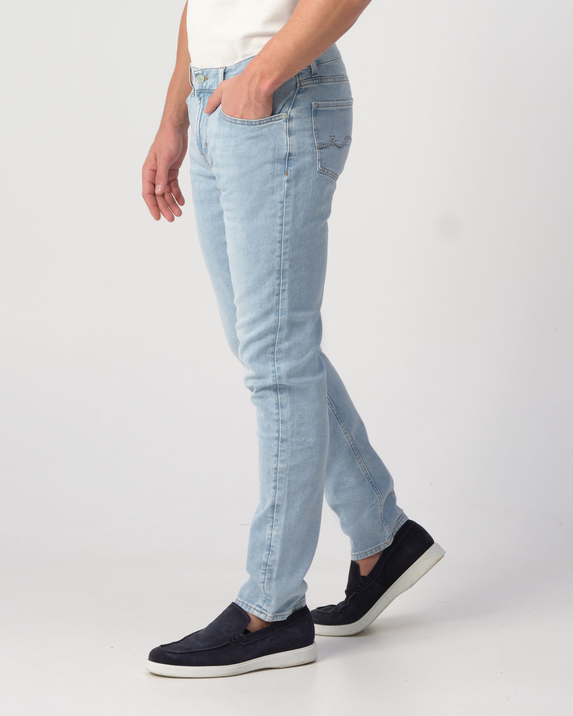 Seven for all mankind Slimmy Tapered Special Jeans Licht blauw 094723-001-30