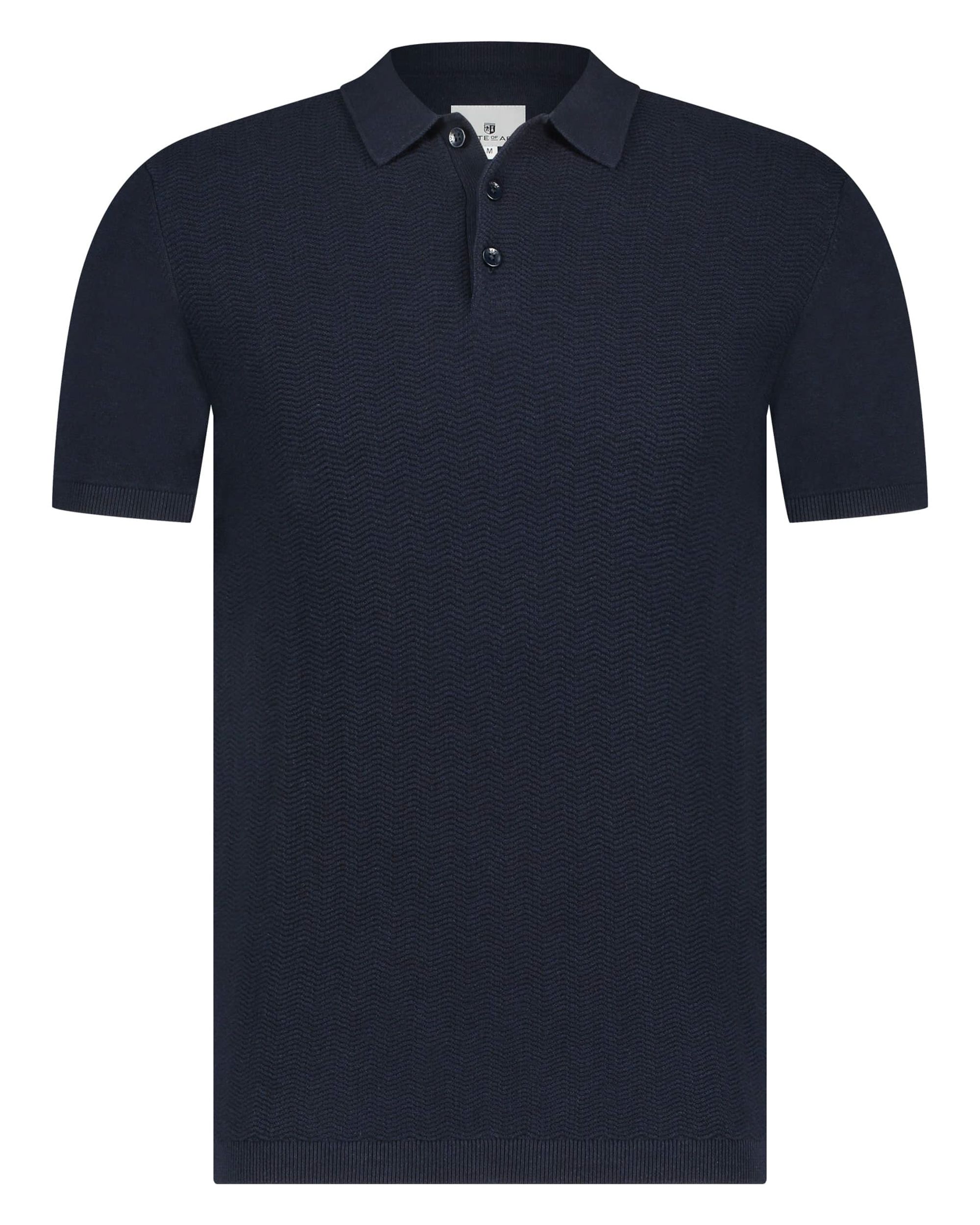 State of Art Polo KM Donker blauw 095071-001-4XL