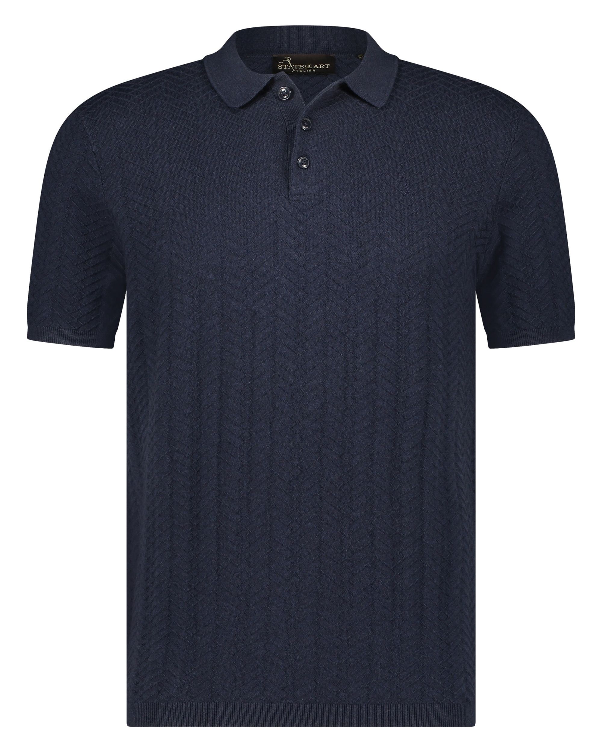 State of Art Polo KM Navy 095076-002-4XL