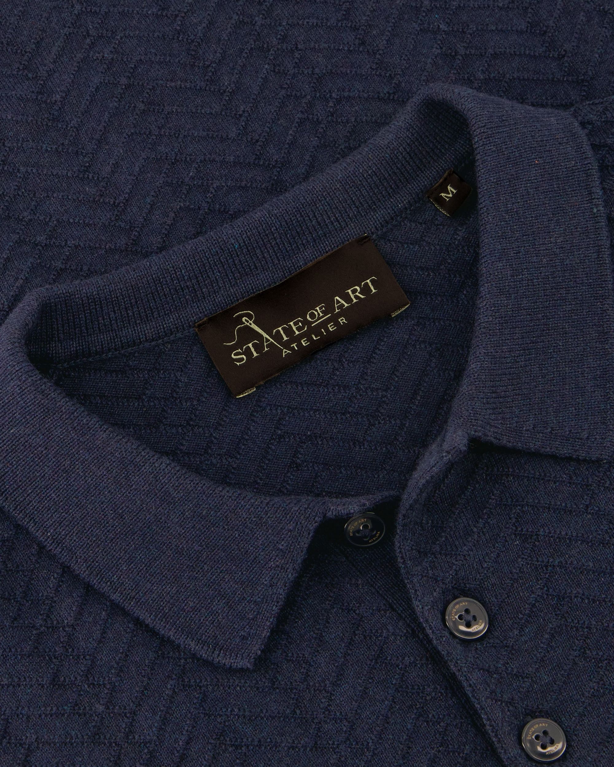 State of Art Polo KM Navy 095076-002-4XL