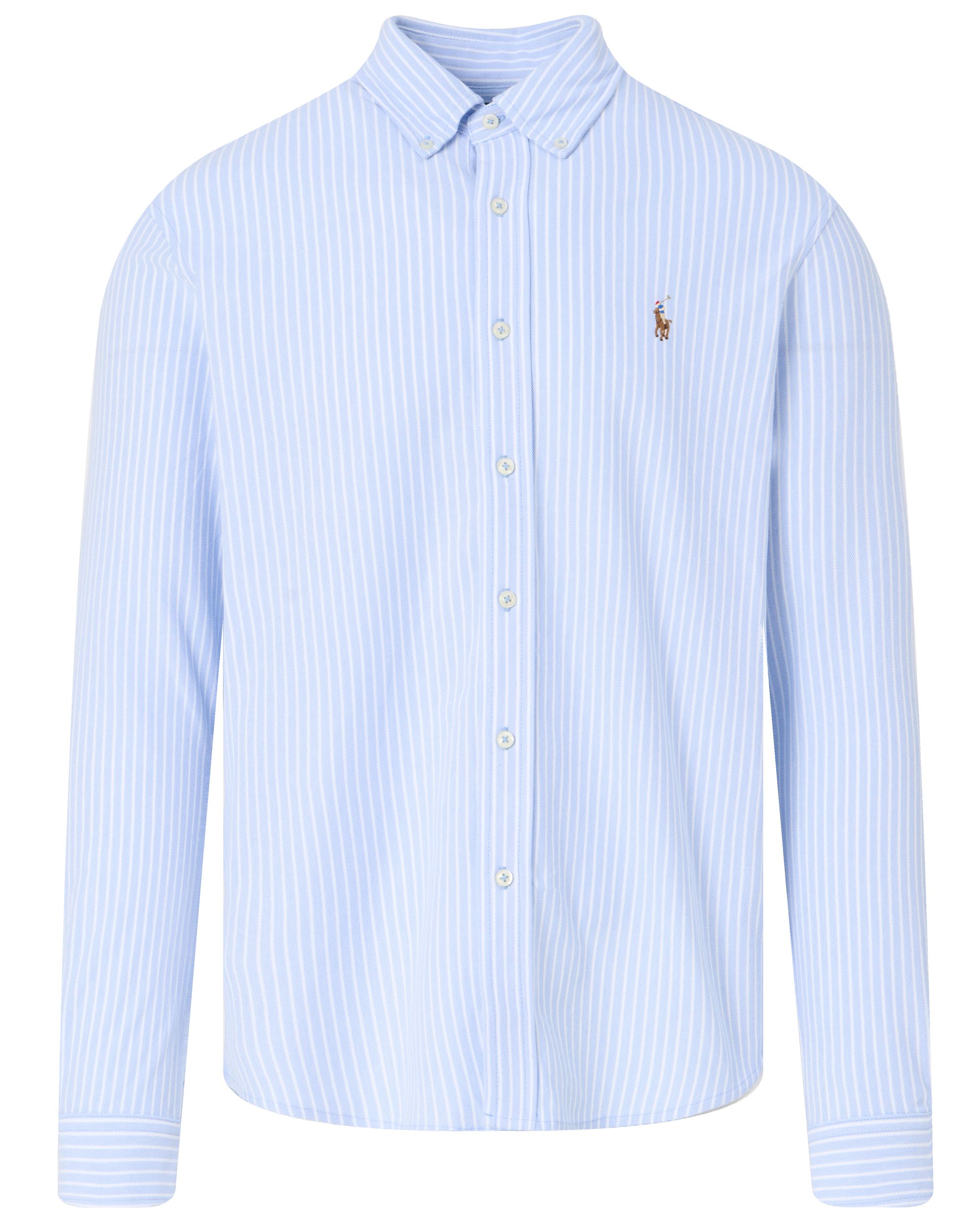 Polo Ralph Lauren Casual Overhemd LM Blauw 095274-001-L