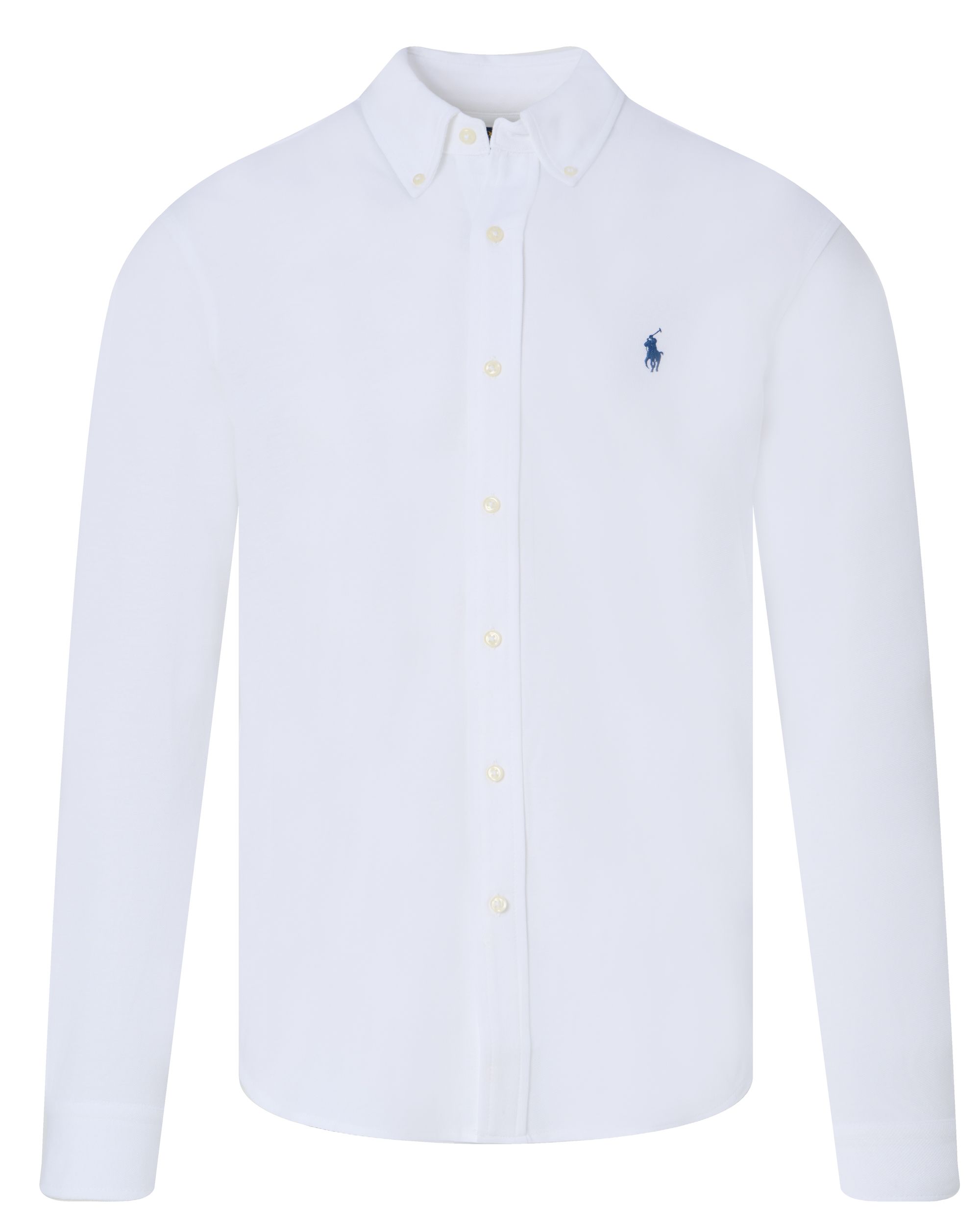 Polo Ralph Lauren Casual Overhemd LM Wit 095320-001-L