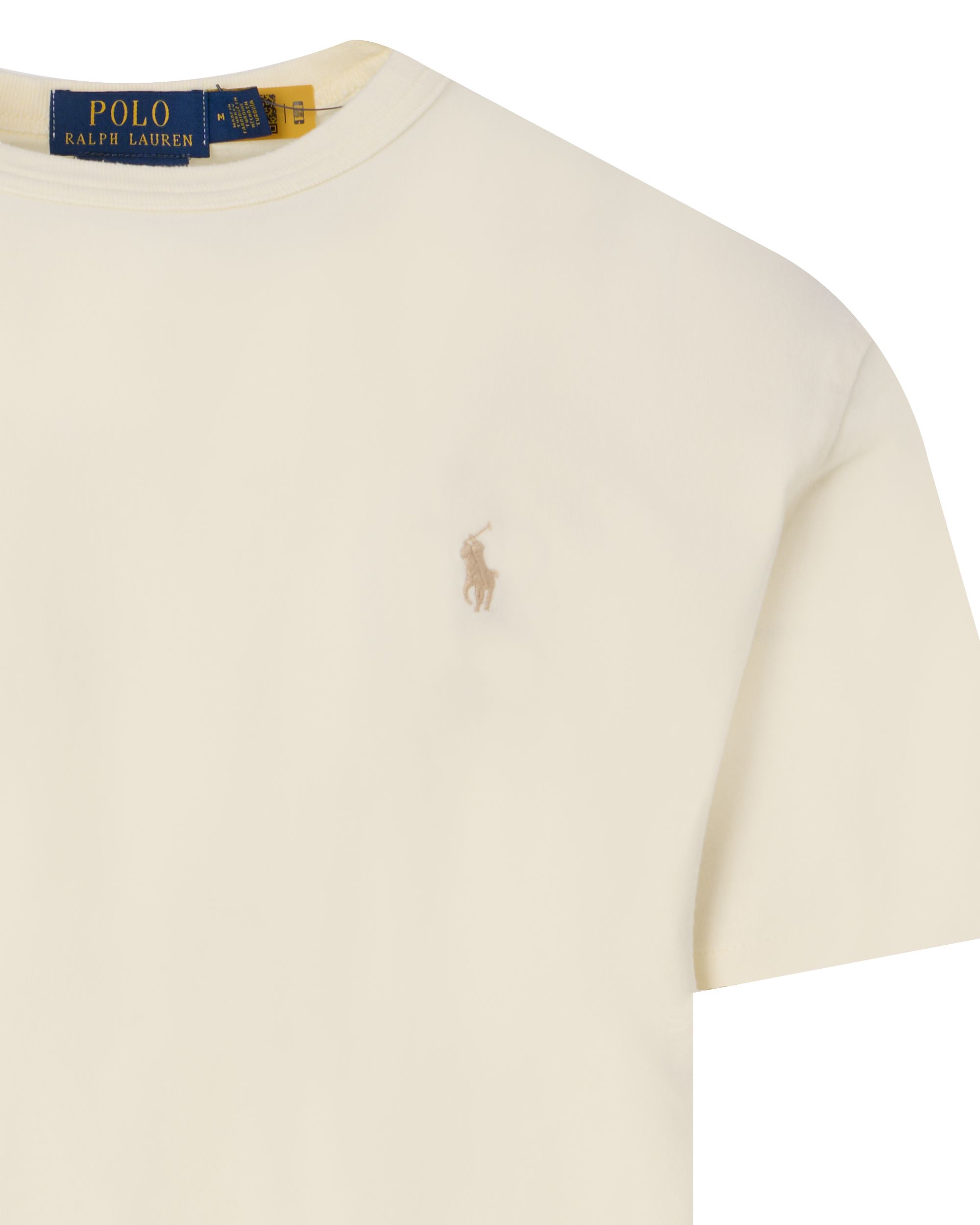 Polo Ralph Lauren T-shirt KM Ecru 095323-001-L