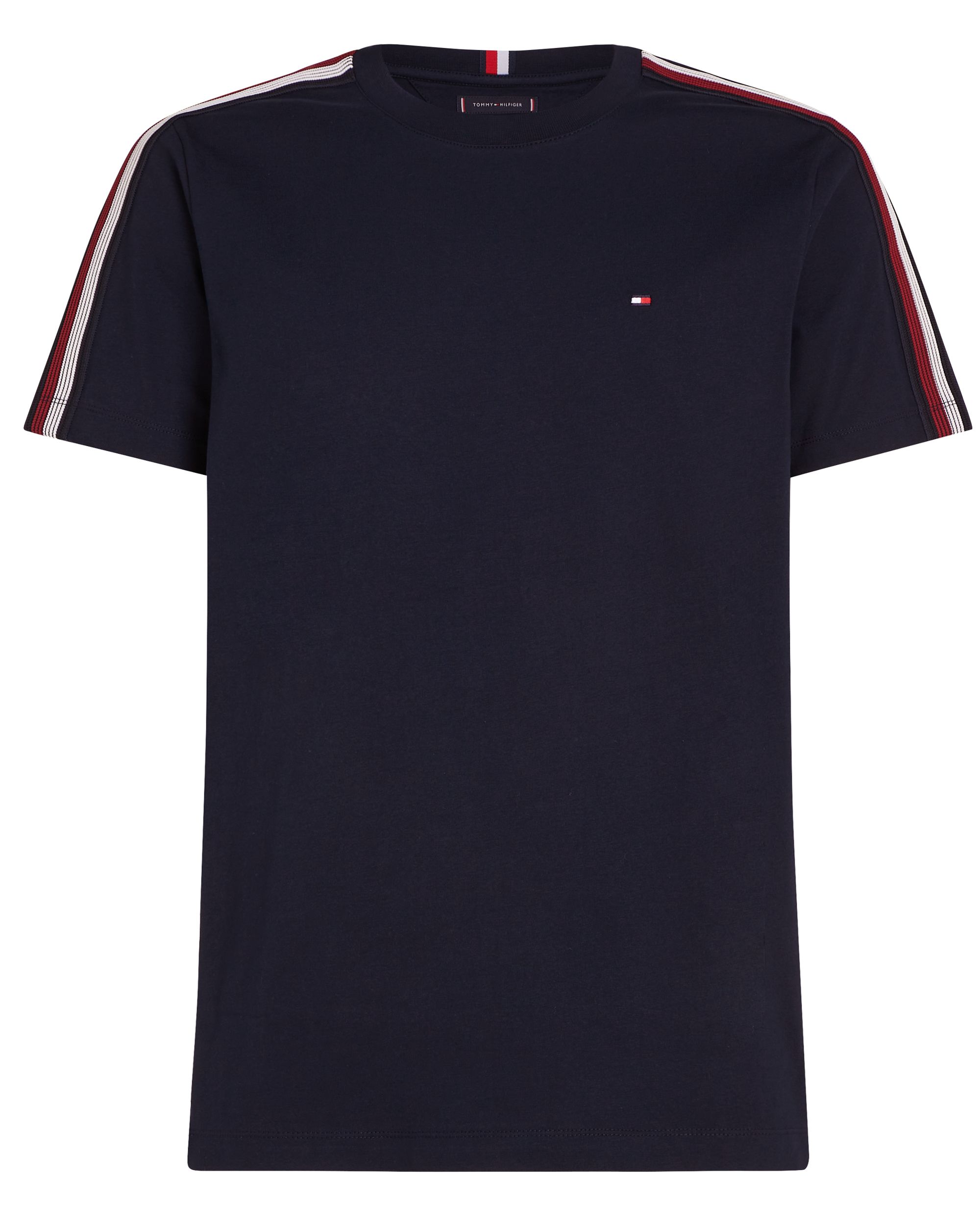 Tommy Hilfiger Menswear T-shirt KM Donker grijs 095627-001-L