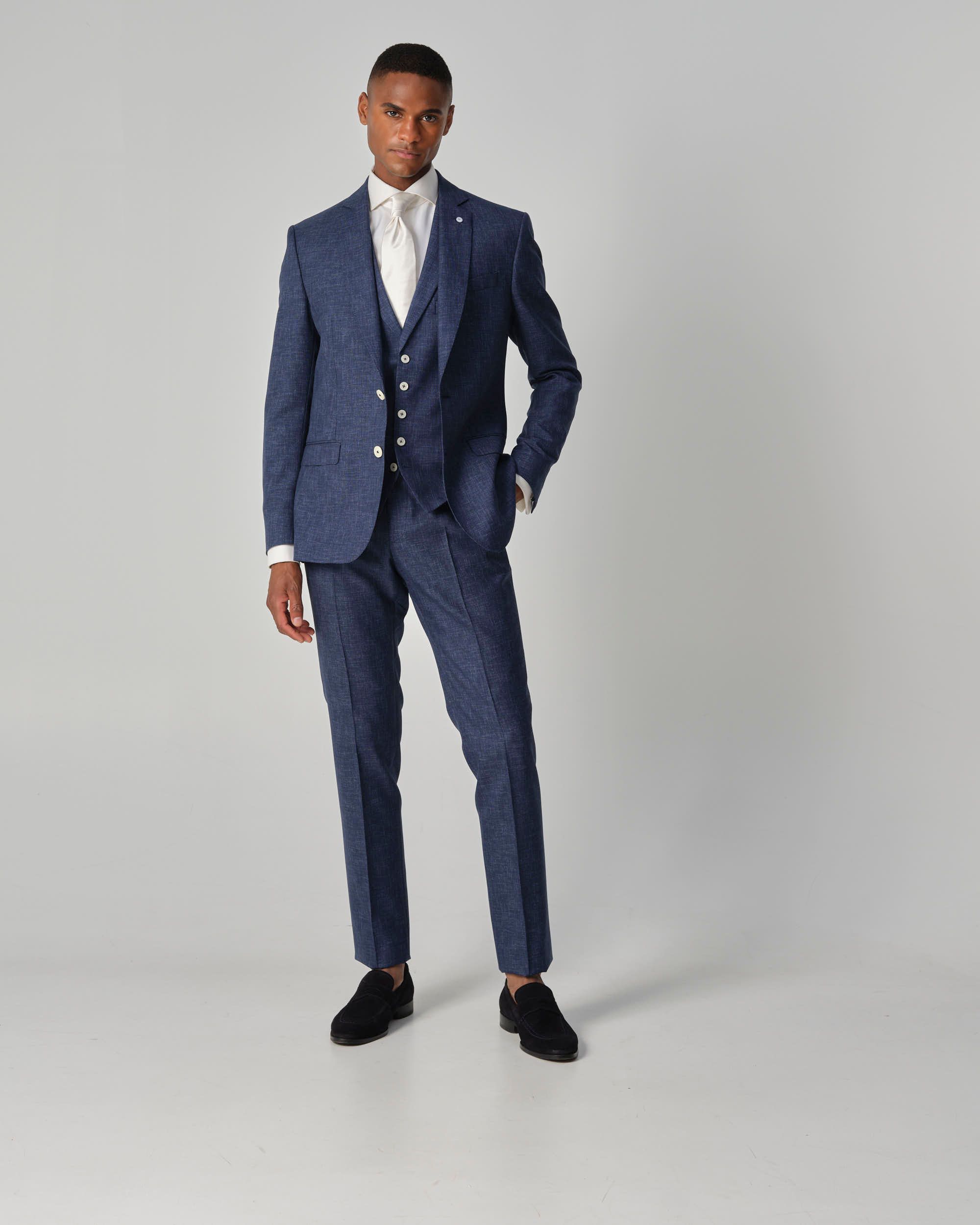 Dutch Dandies Vittorio Gilet NAVY 095649-001-46