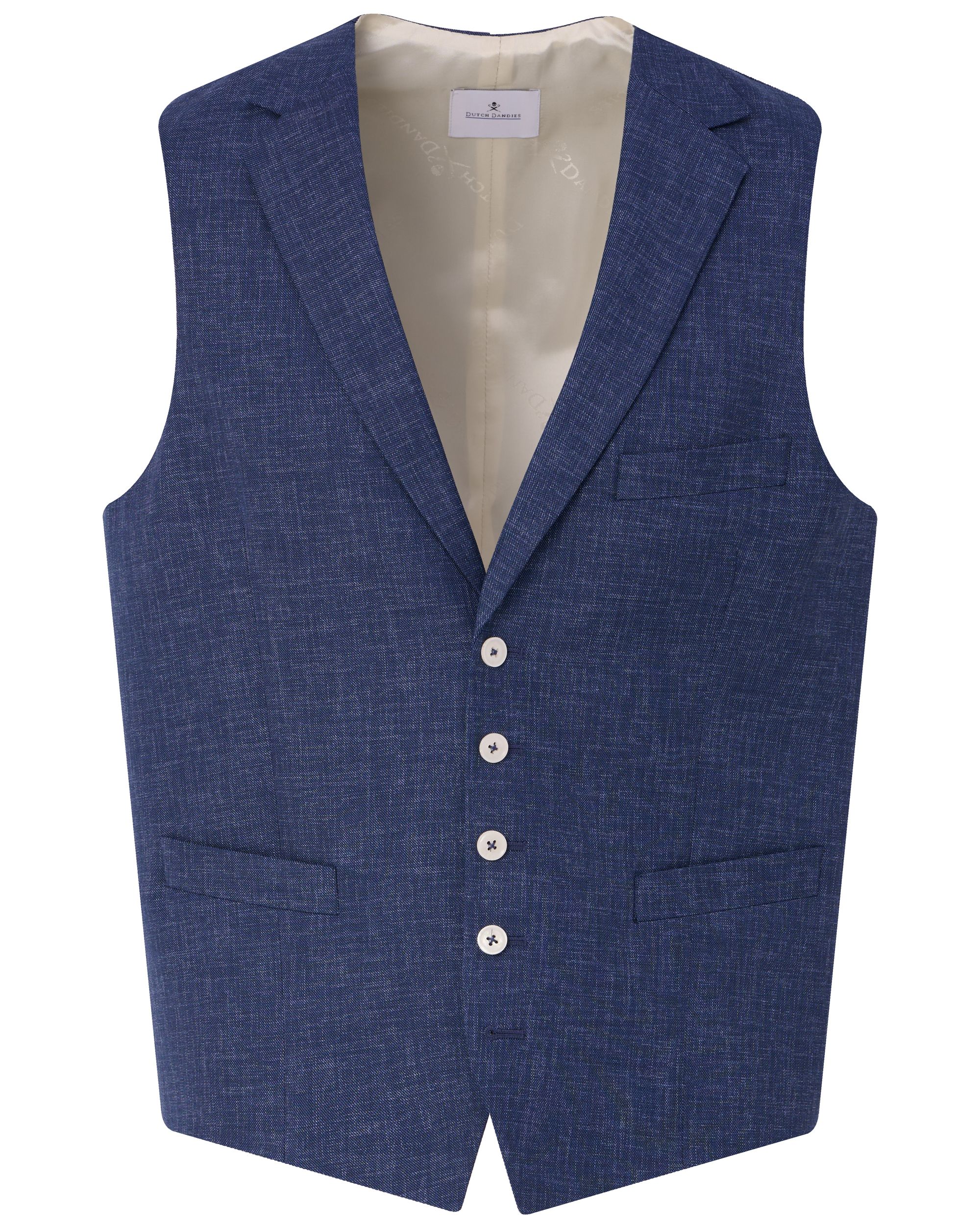 Dutch Dandies Vittorio Gilet NAVY 095649-001-46
