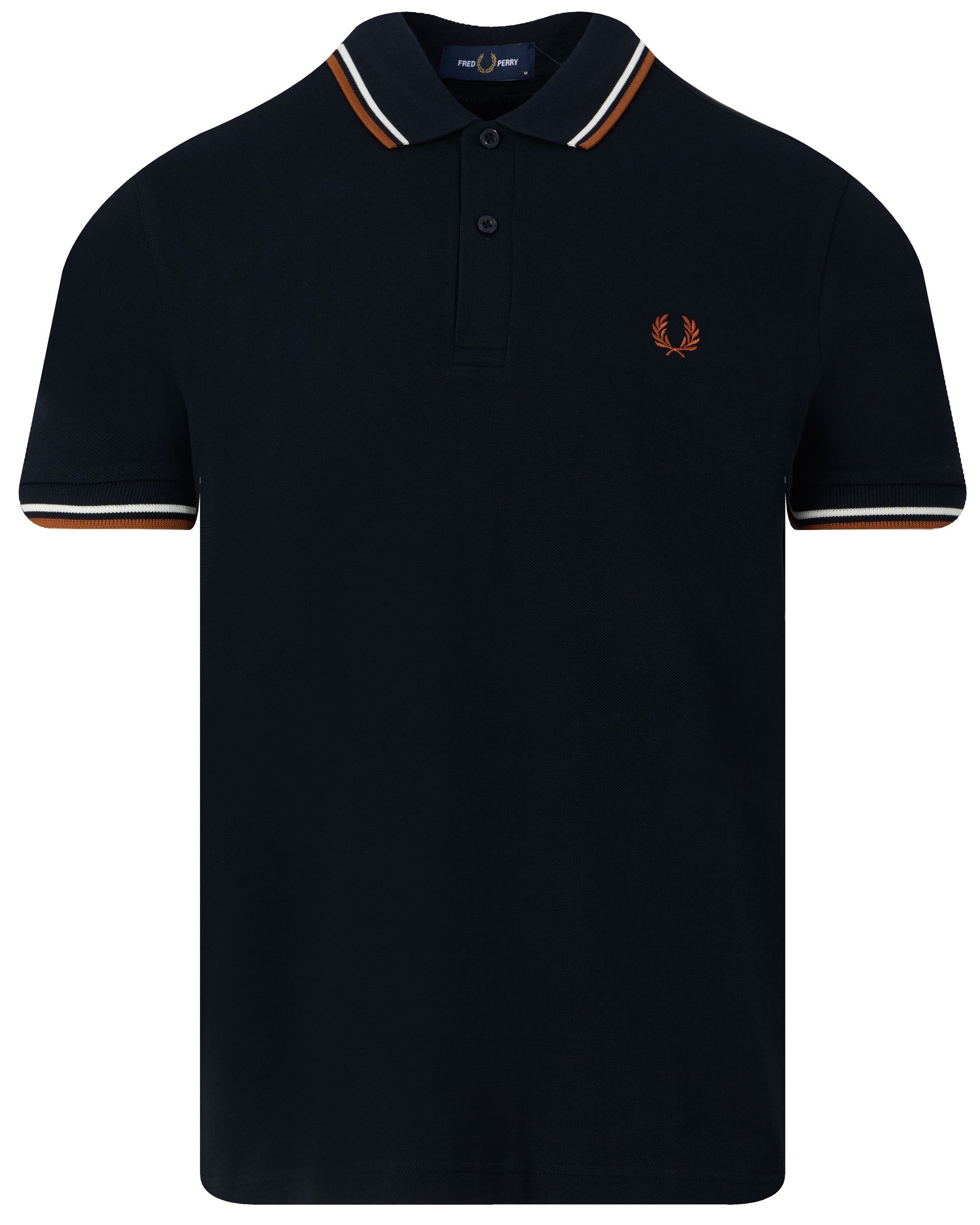 Fred Perry Polo KM Donker blauw 095673-001-L
