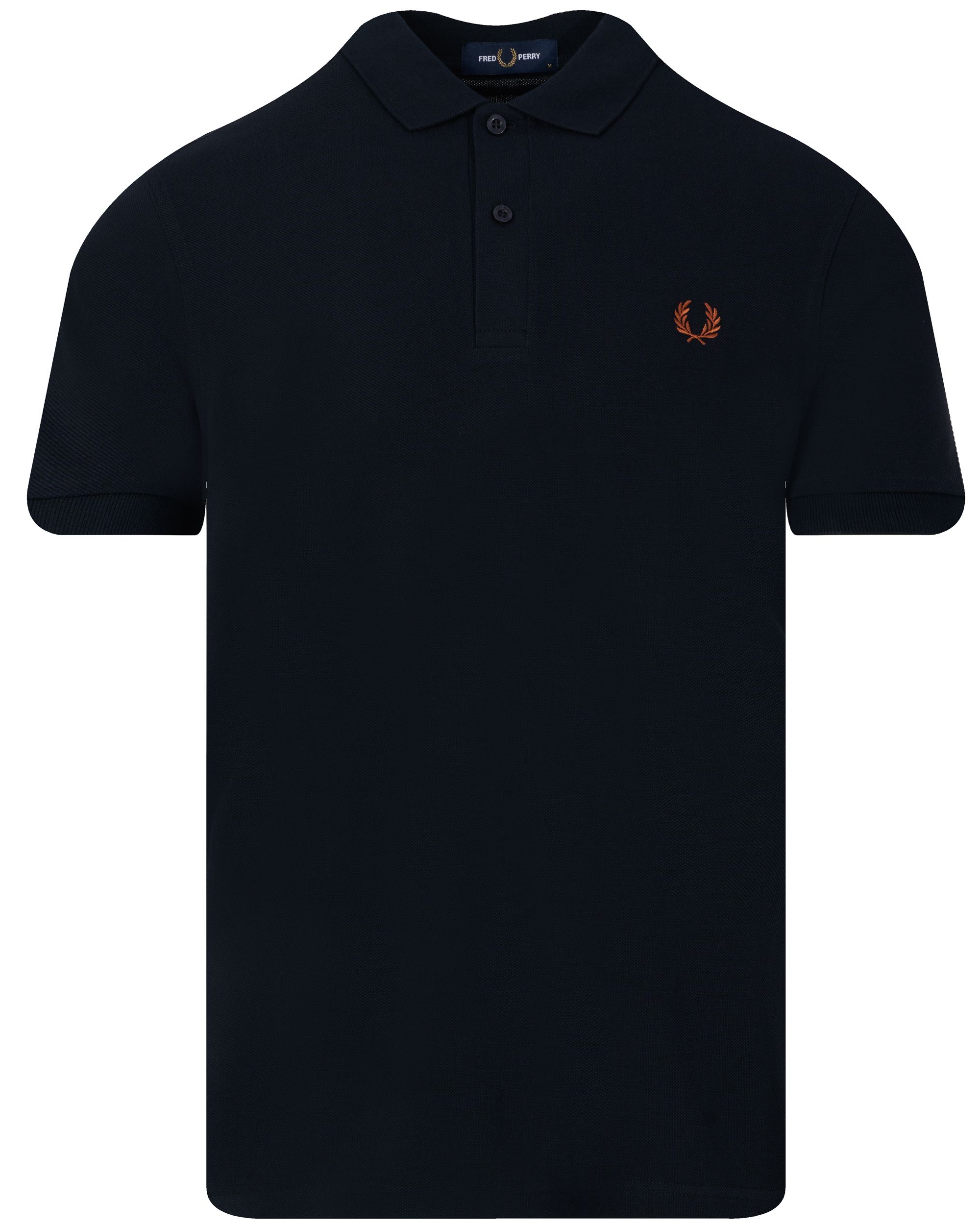 Fred Perry Polo KM Donker blauw 095674-001-L
