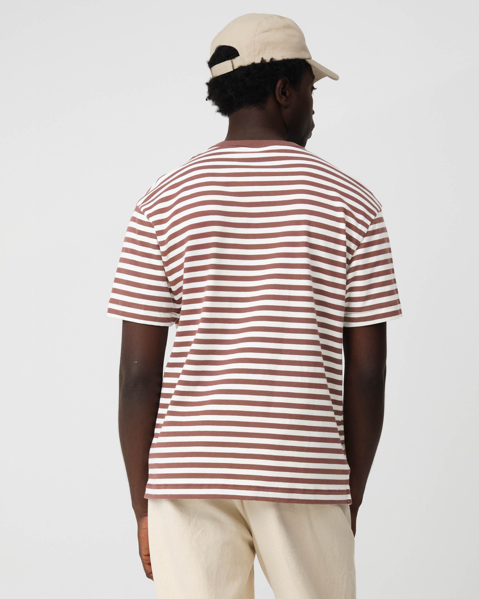 J.C. RAGS Johnny T-shirt KM  Copper Brown dark orange 095833-003-L