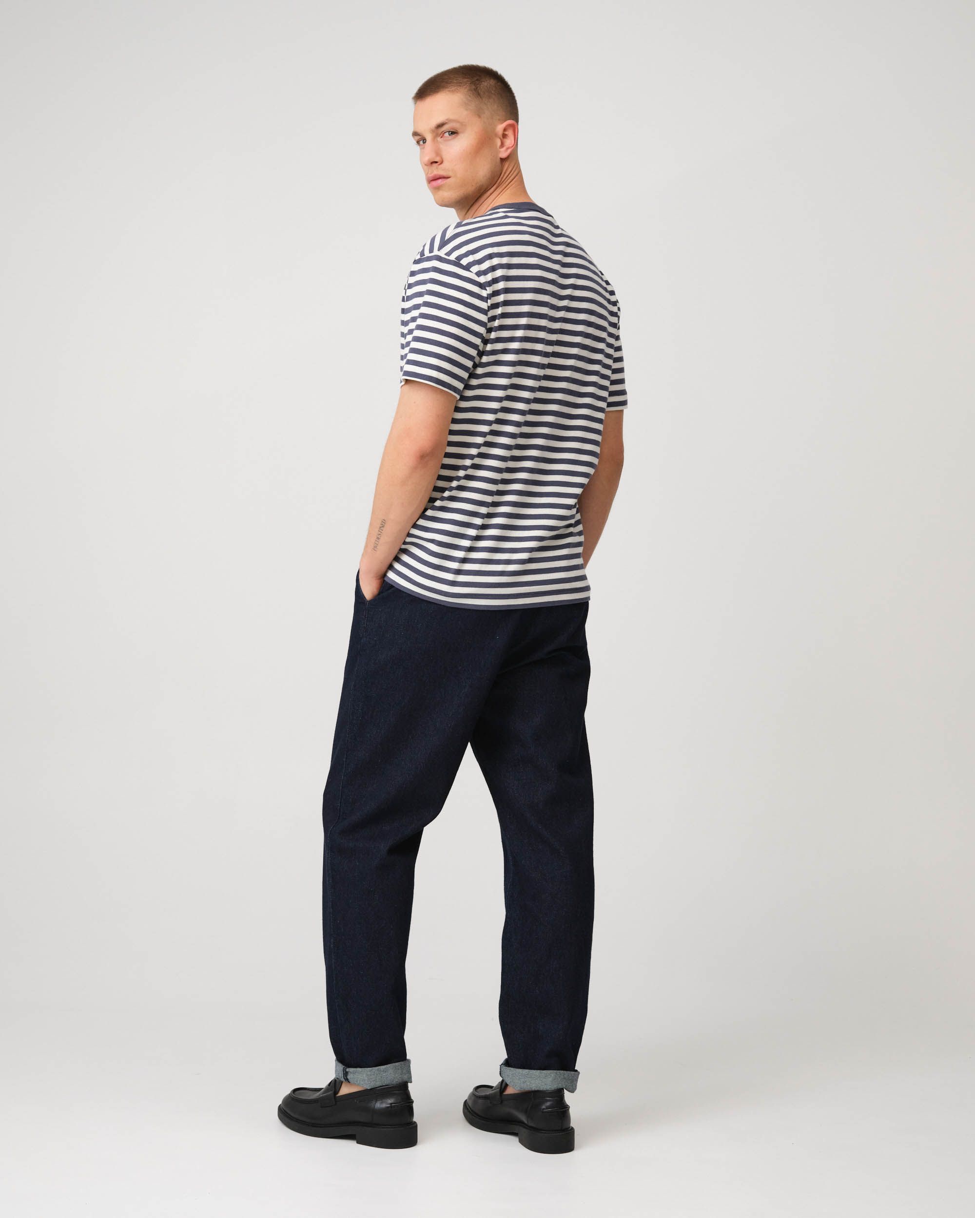 J.C. RAGS Johnny T-shirt KM  Ombre blue 095833-004-L
