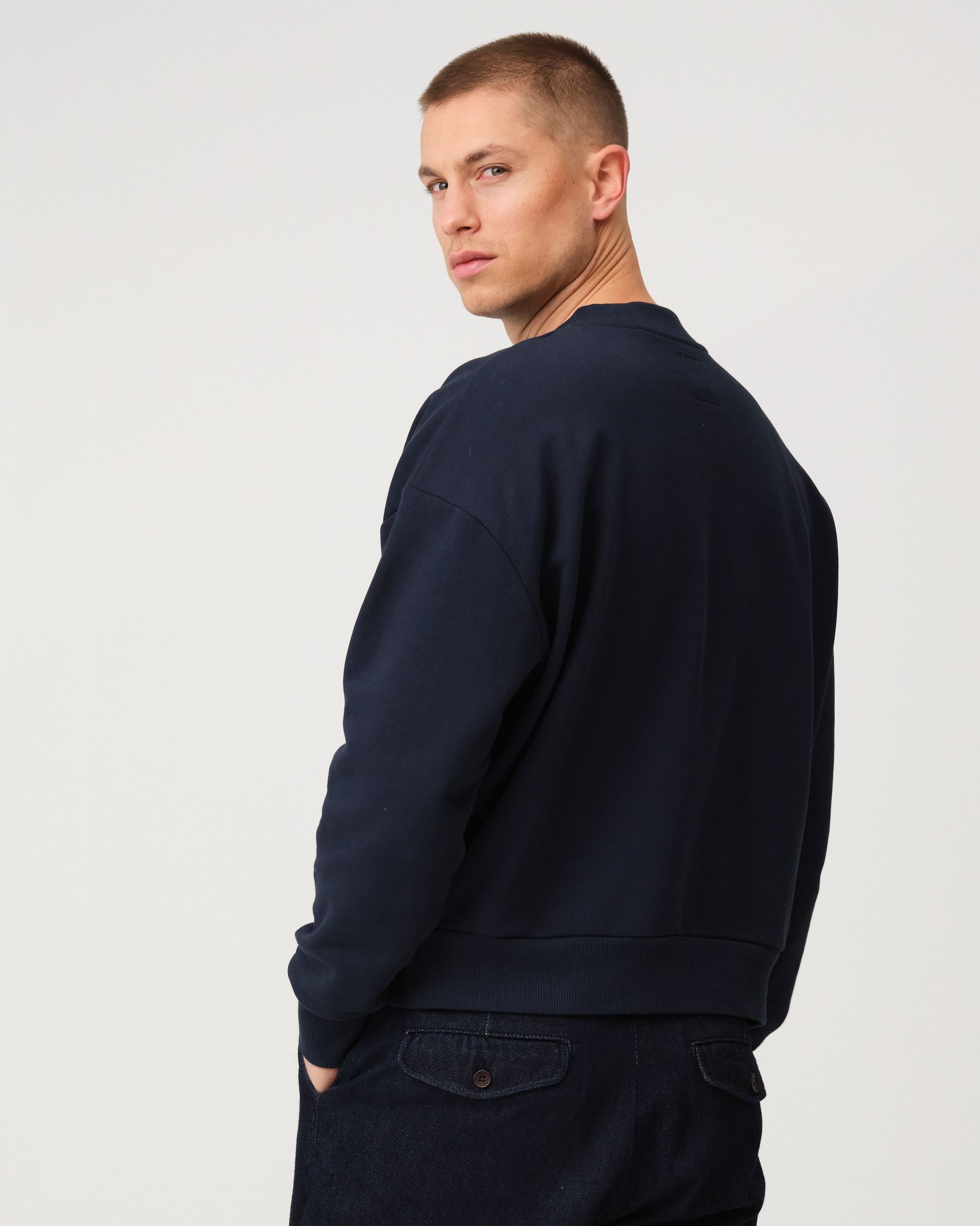 J.C. RAGS Anton Sweater Sky Captain 095834-001-L