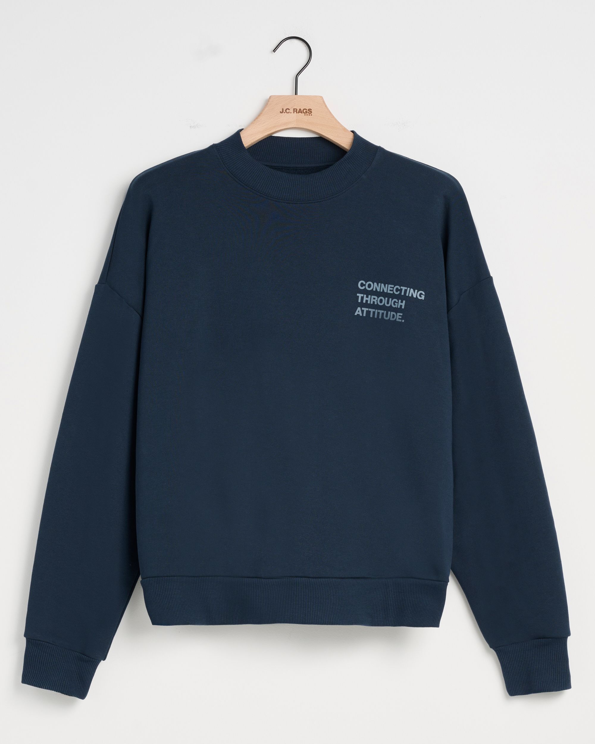 J.C. RAGS Anton Sweater Sky Captain 095834-001-L