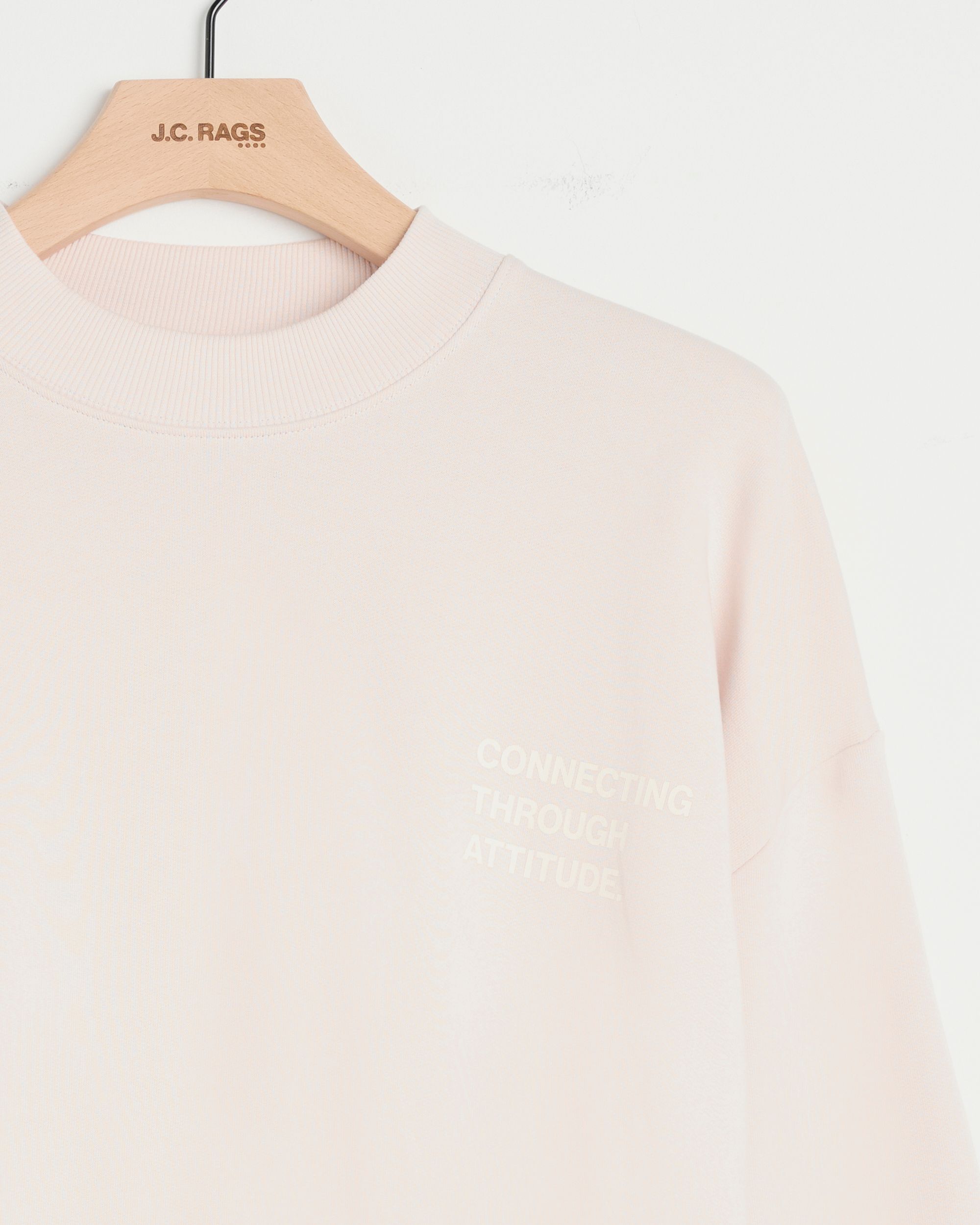 J.C. RAGS Anton Sweater Crystal Gray beige  095834-002-L