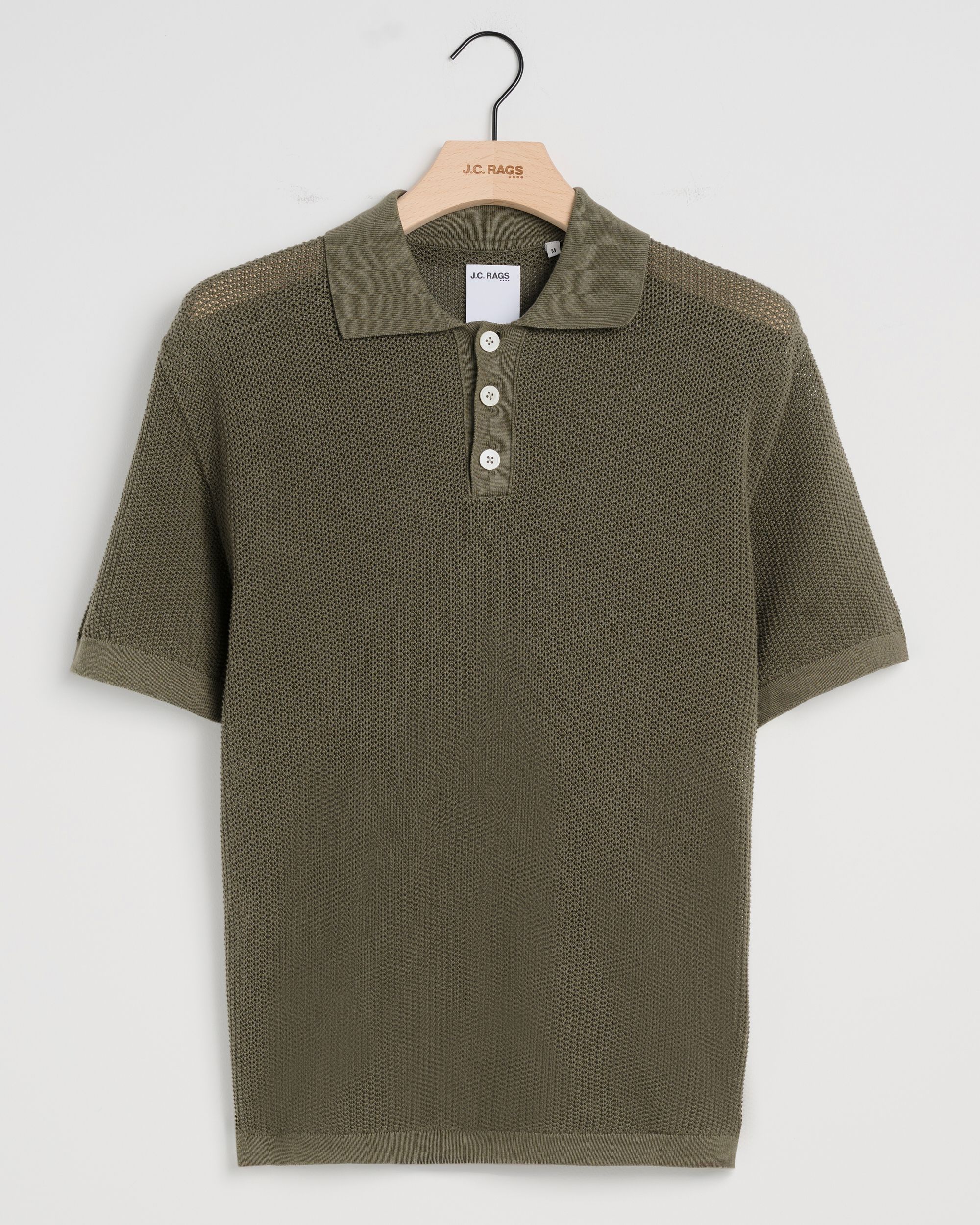 J.C. RAGS Ad Polo KM  Bamboo green 095840-004-L