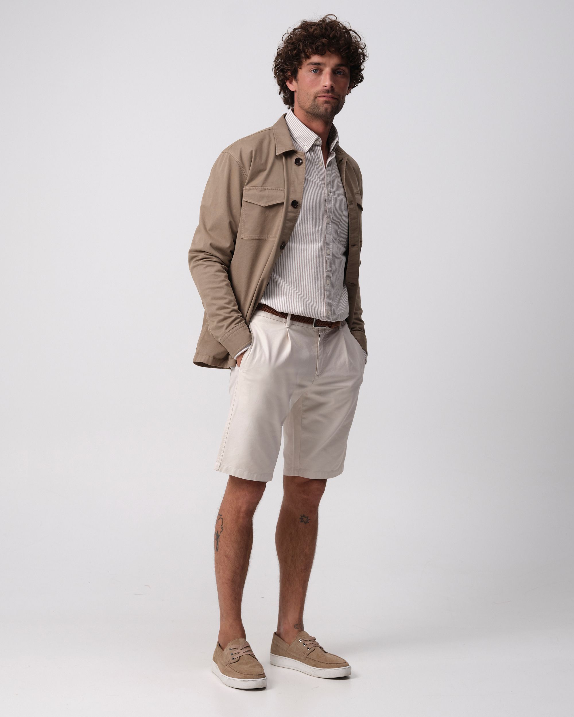 Campbell Williamson Overshirt  Desert Taupe 095855-001-L