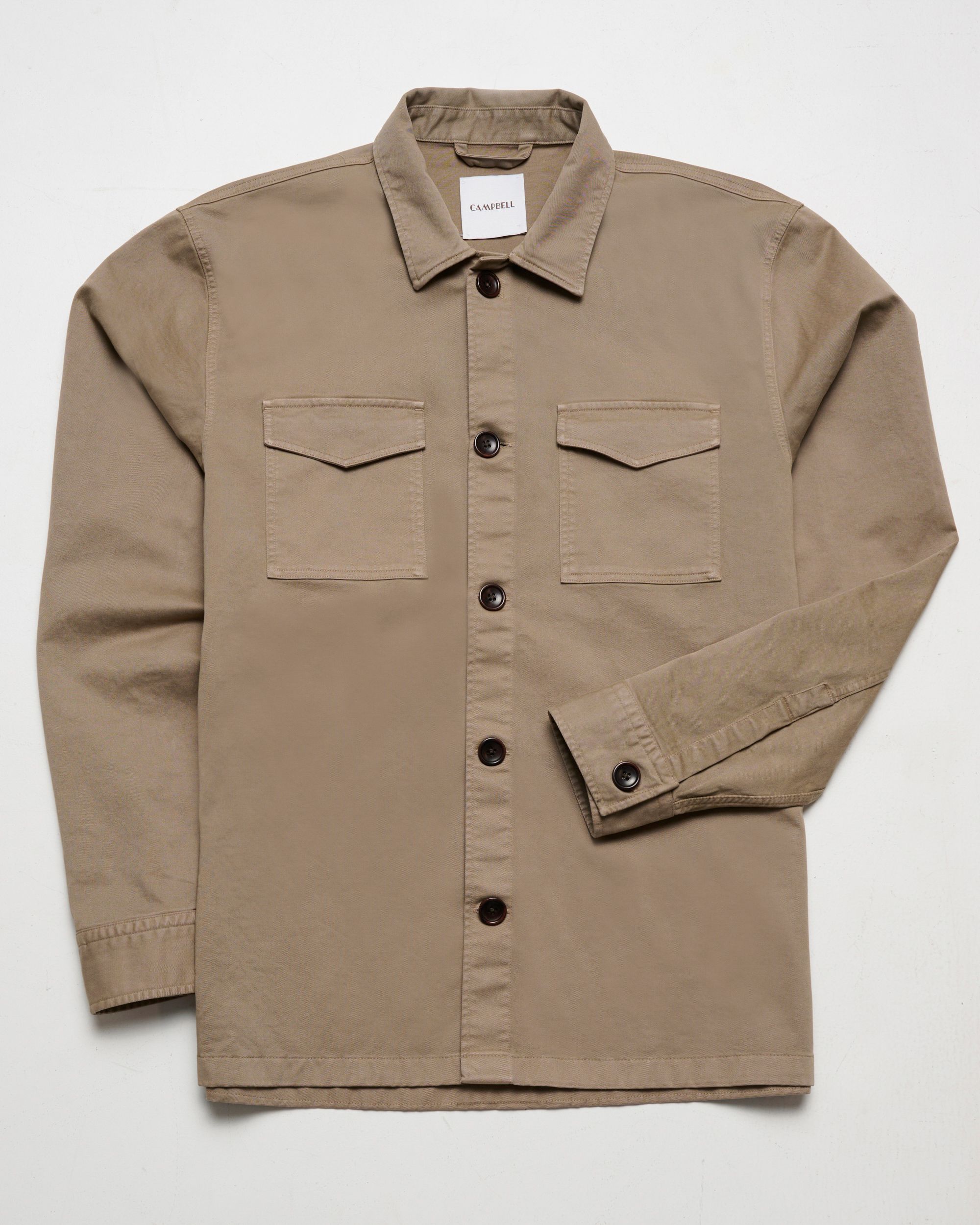 Campbell Williamson Overshirt  Desert Taupe 095855-001-L