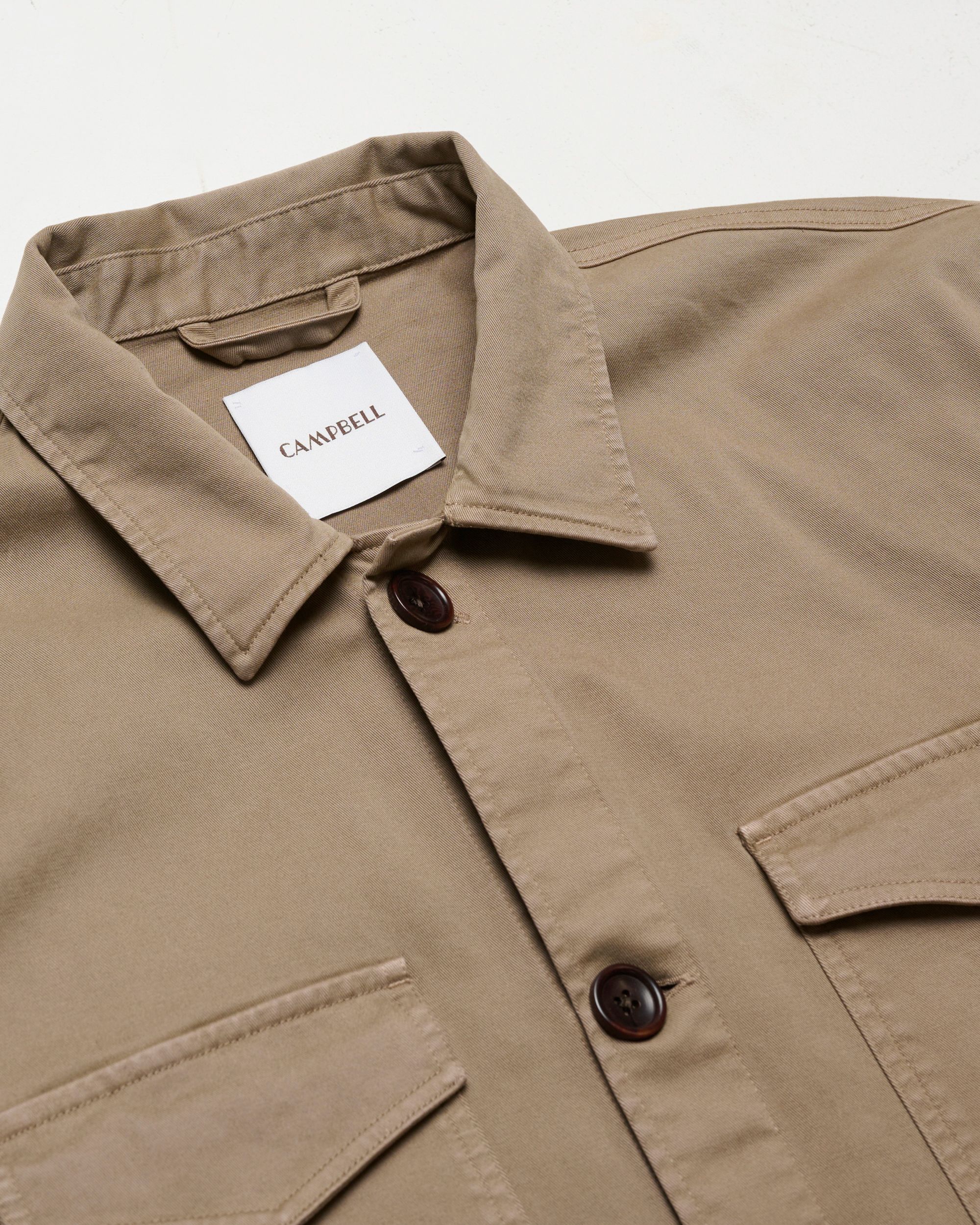 Campbell Williamson Overshirt  Desert Taupe 095855-001-L