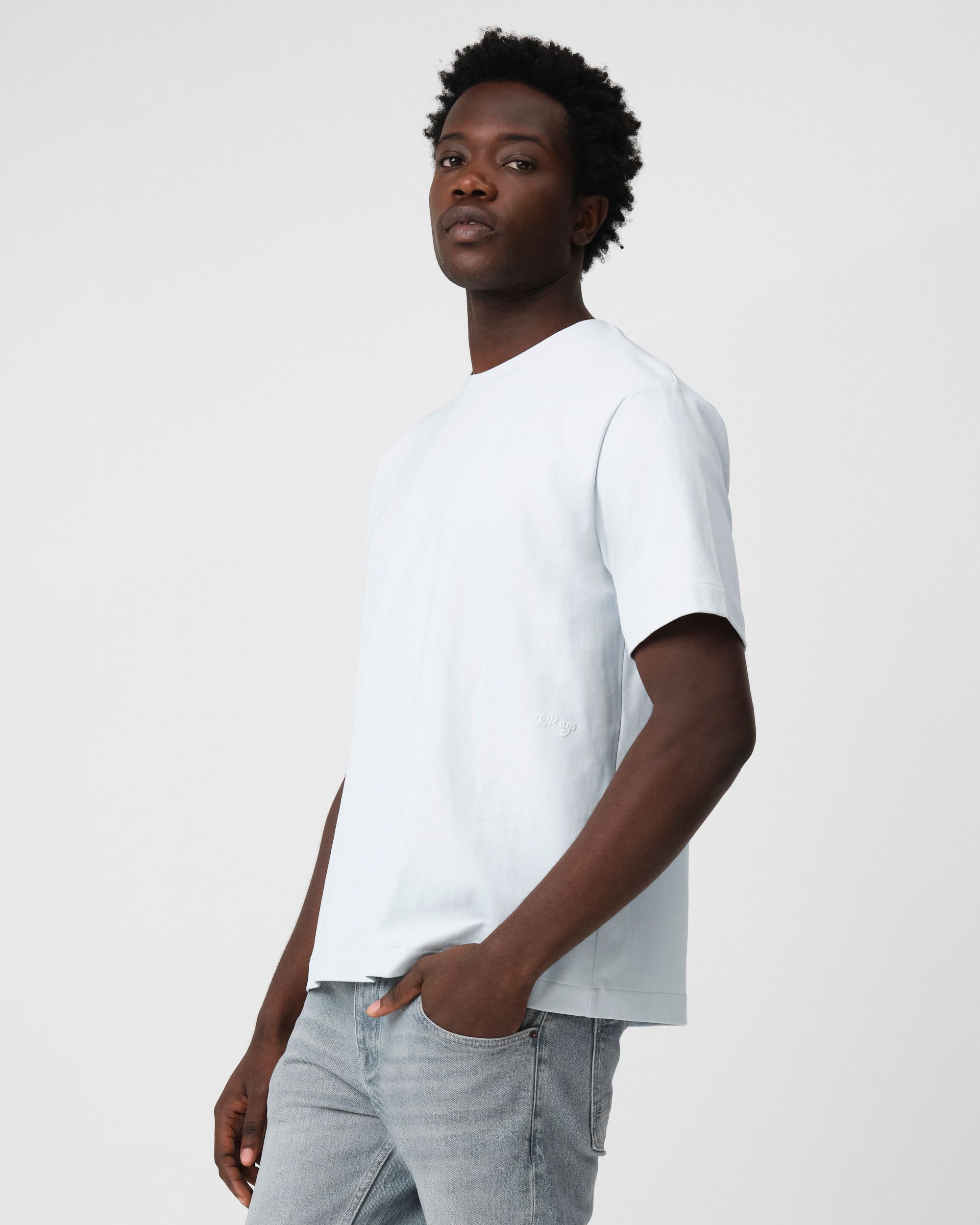 J.C. RAGS Ruben T-shirt KM Baby Blue 095858-005-L