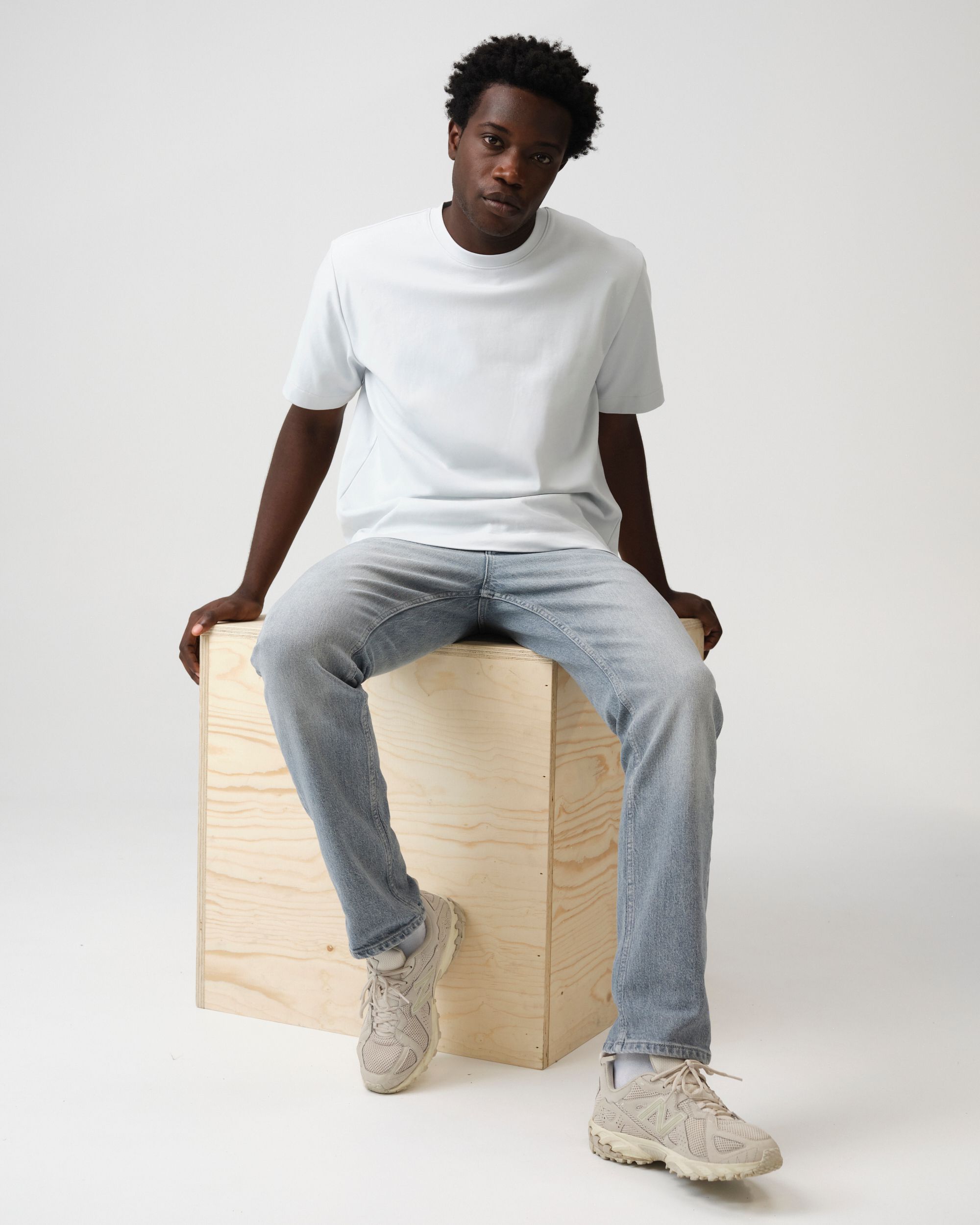 J.C. RAGS Ruben T-shirt KM Baby Blue 095858-005-L