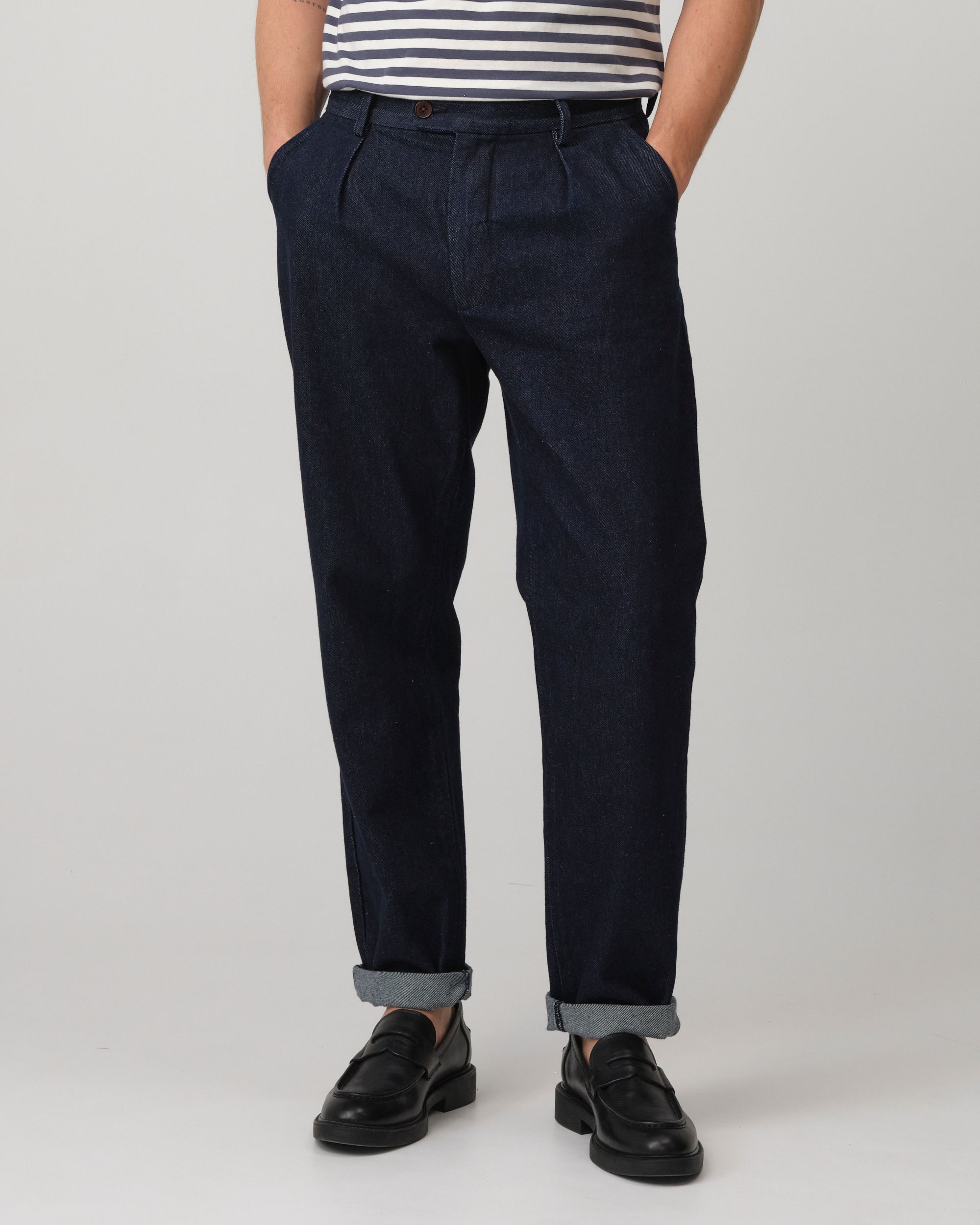 J.C. RAGS Raheel Pantalon  Dark Blue 095866-001-28