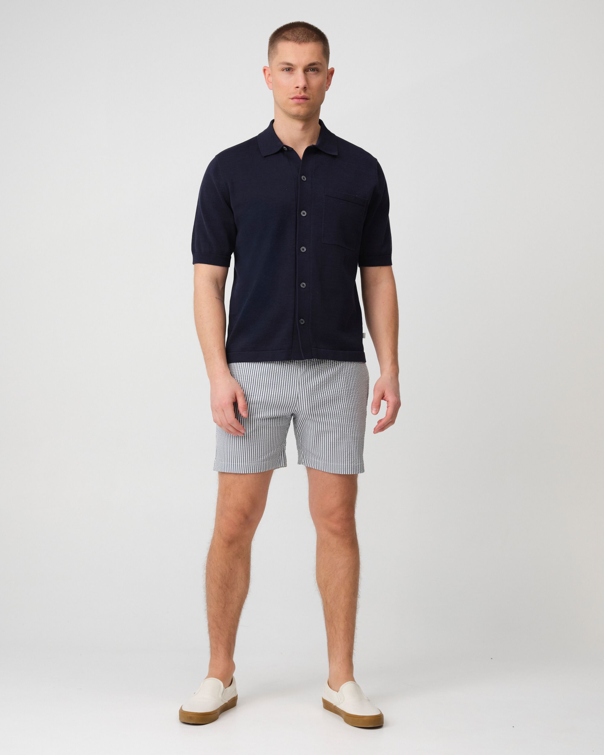 J.C. RAGS Asher Polo KM  Sky Captain 095884-002-L