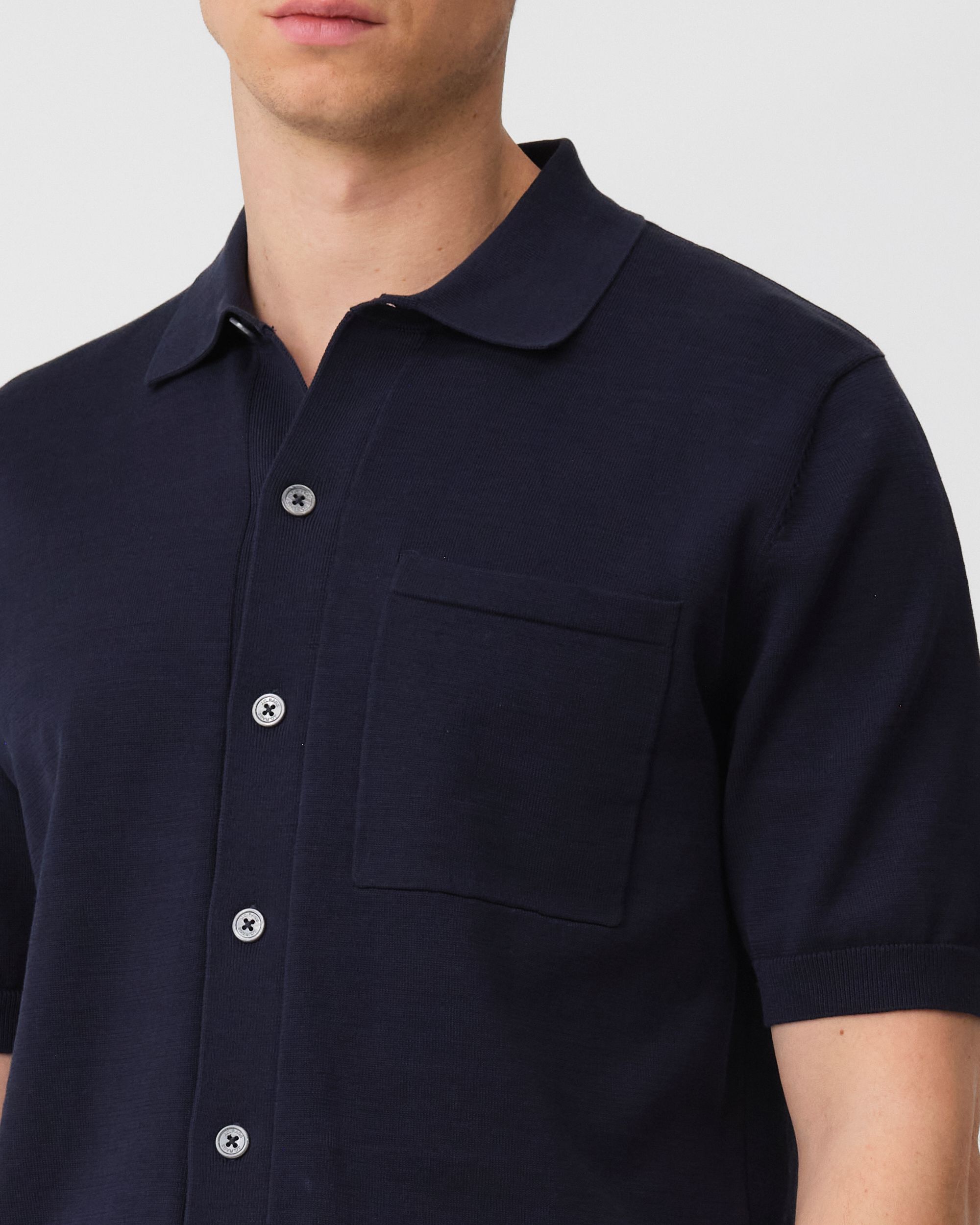 J.C. RAGS Asher Polo KM  Sky Captain 095884-002-L