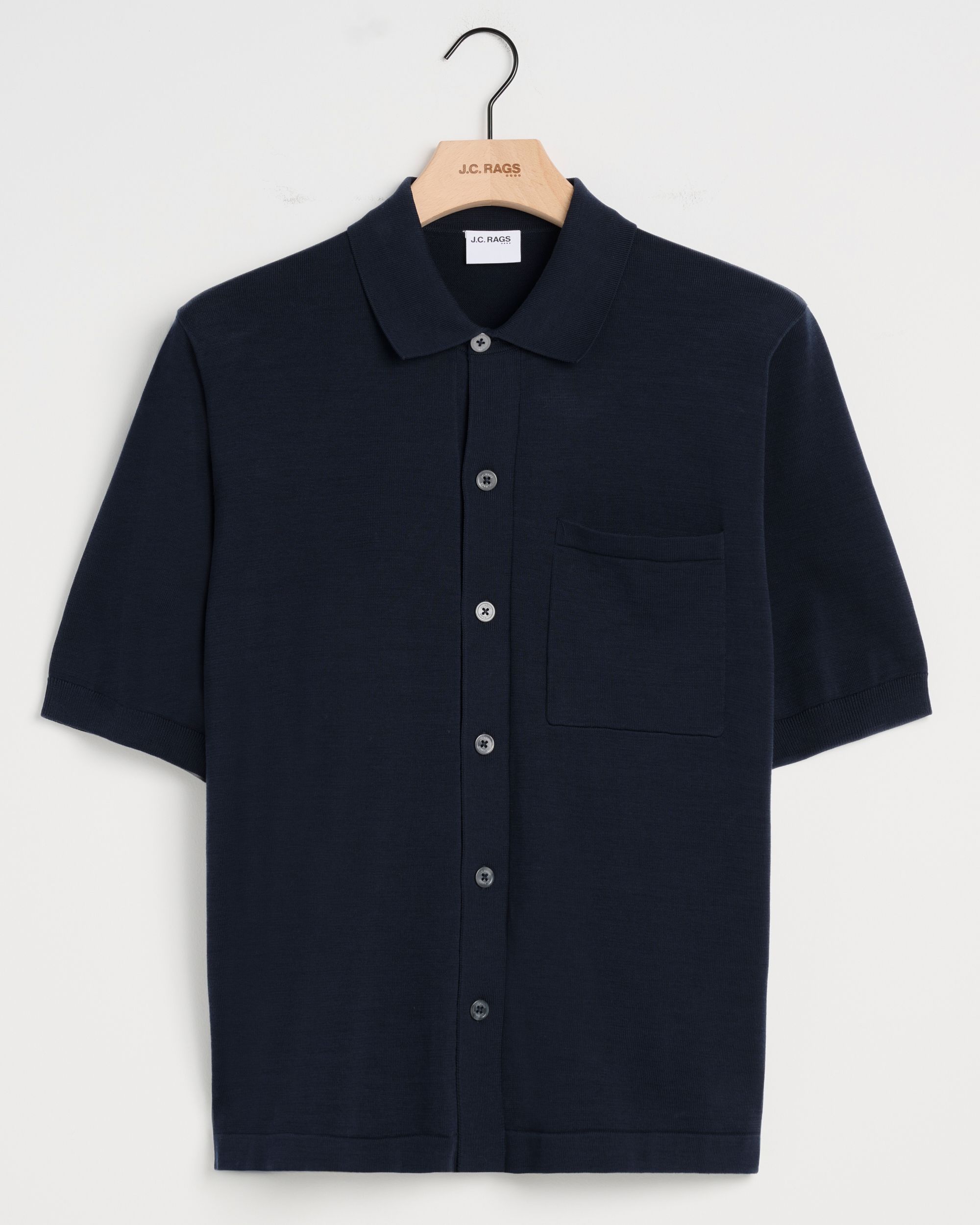 J.C. RAGS Asher Polo KM  Sky Captain 095884-002-L