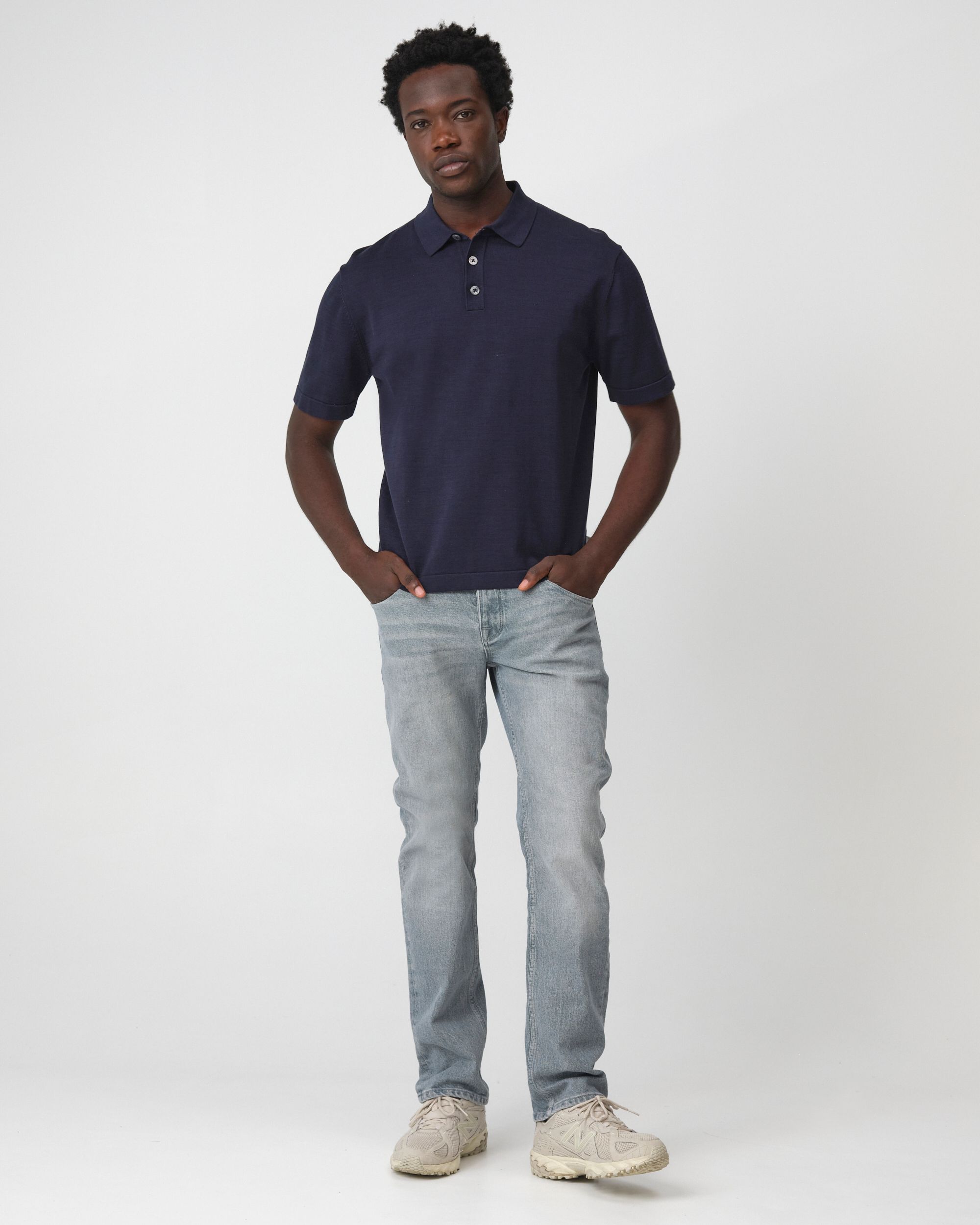 J.C. RAGS Alvie Polo KM  Sky Captain 095885-002-L