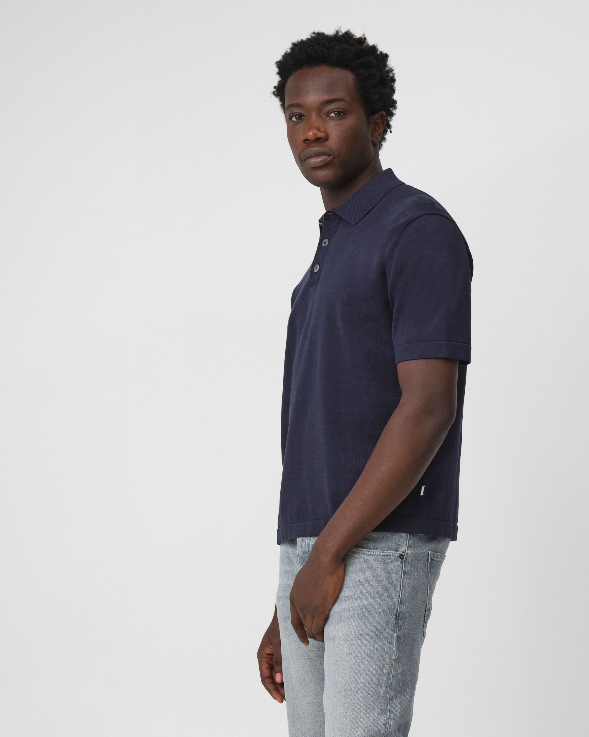 J.C. RAGS Alvie Polo KM  Sky Captain 095885-002-L