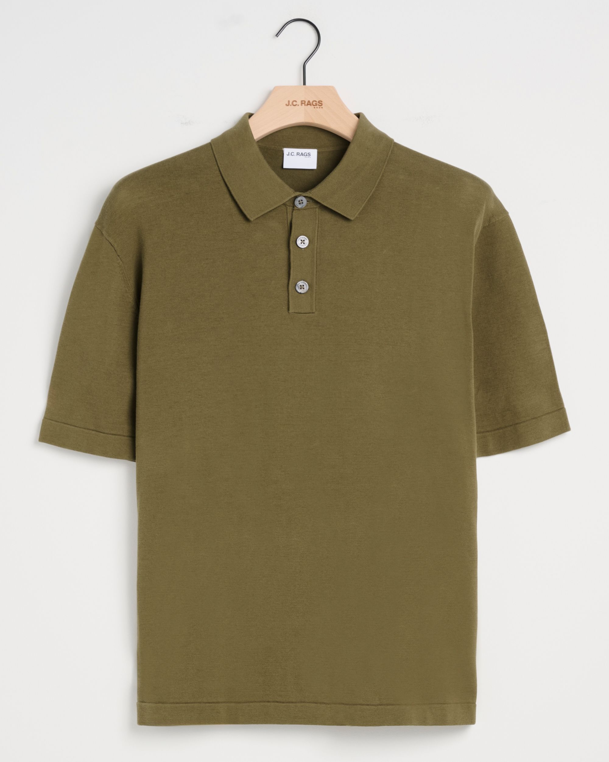 J.C. RAGS Alvie Polo KM  Bamboo green 095885-004-L