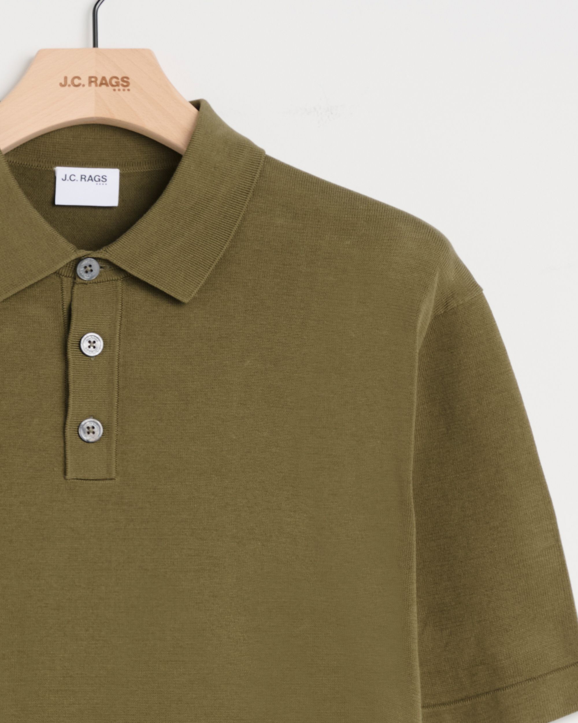 J.C. RAGS Alvie Polo KM  Bamboo green 095885-004-L