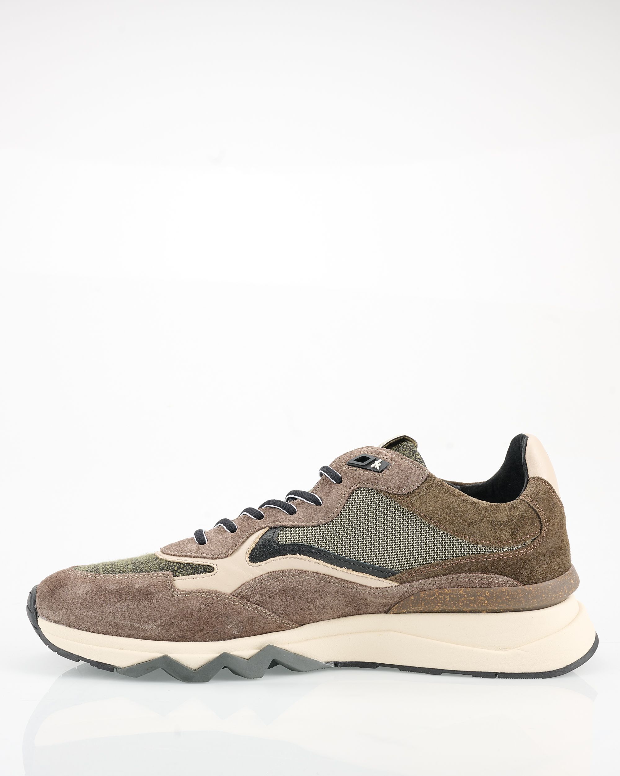Floris van Bommel De Zager Sneakers Donker bruin 095901-001-10