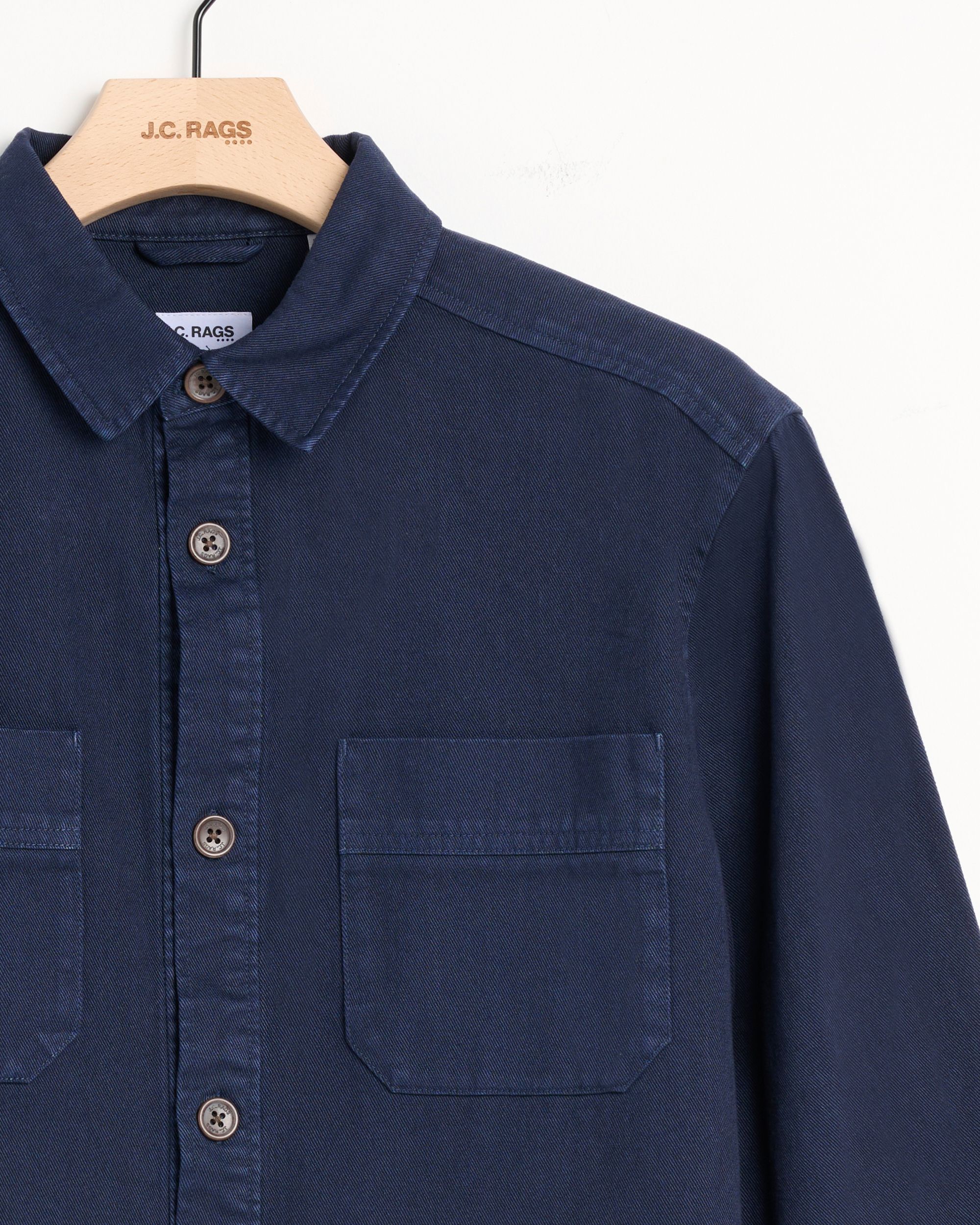 J.C. RAGS Ace Overshirt  Sky Captain 096087-001-L