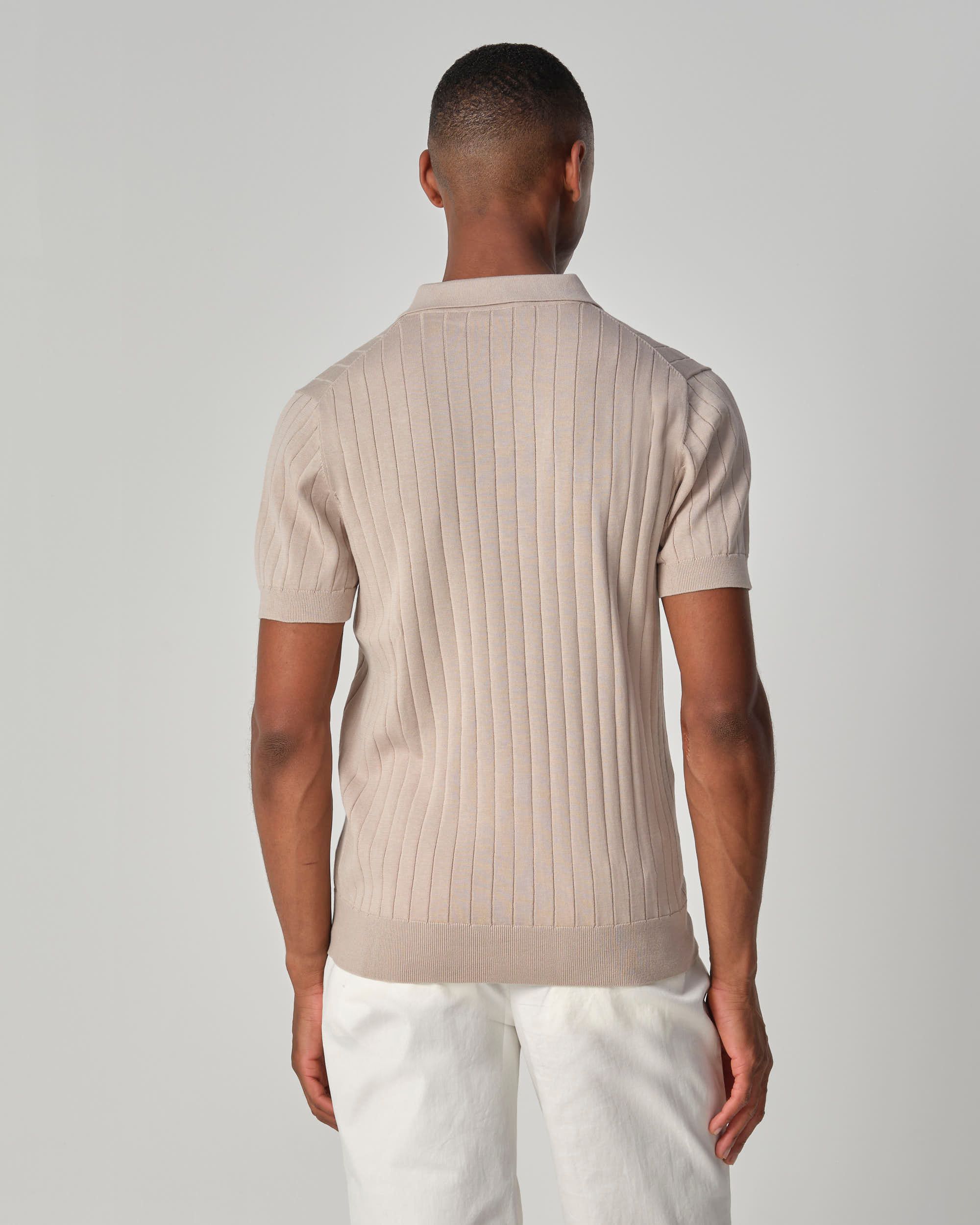 Dutch Dandies Gatsby Polo KM Sand 096094-006-L