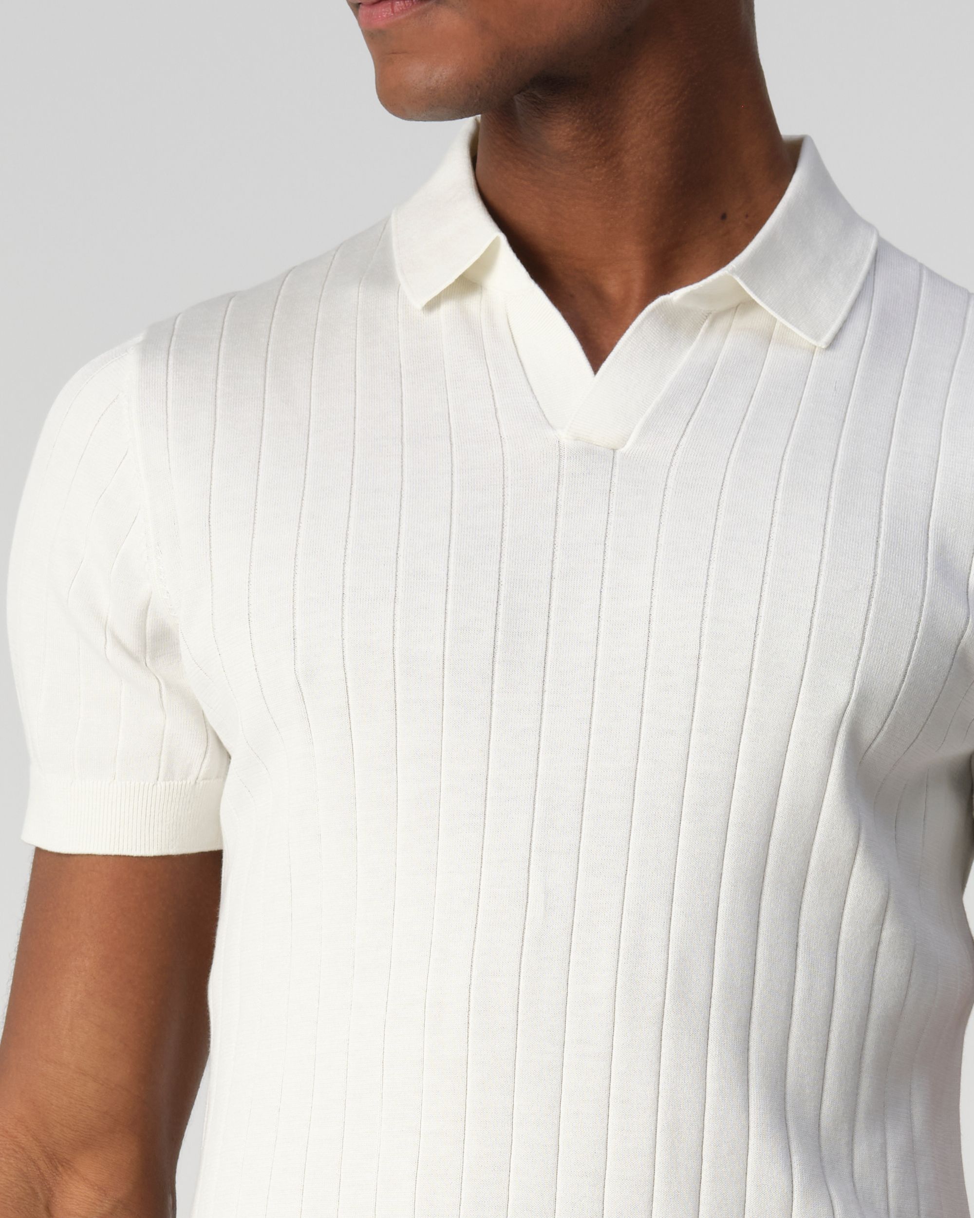 Dutch Dandies Gatsby Polo KM Ecru  096094-007-L