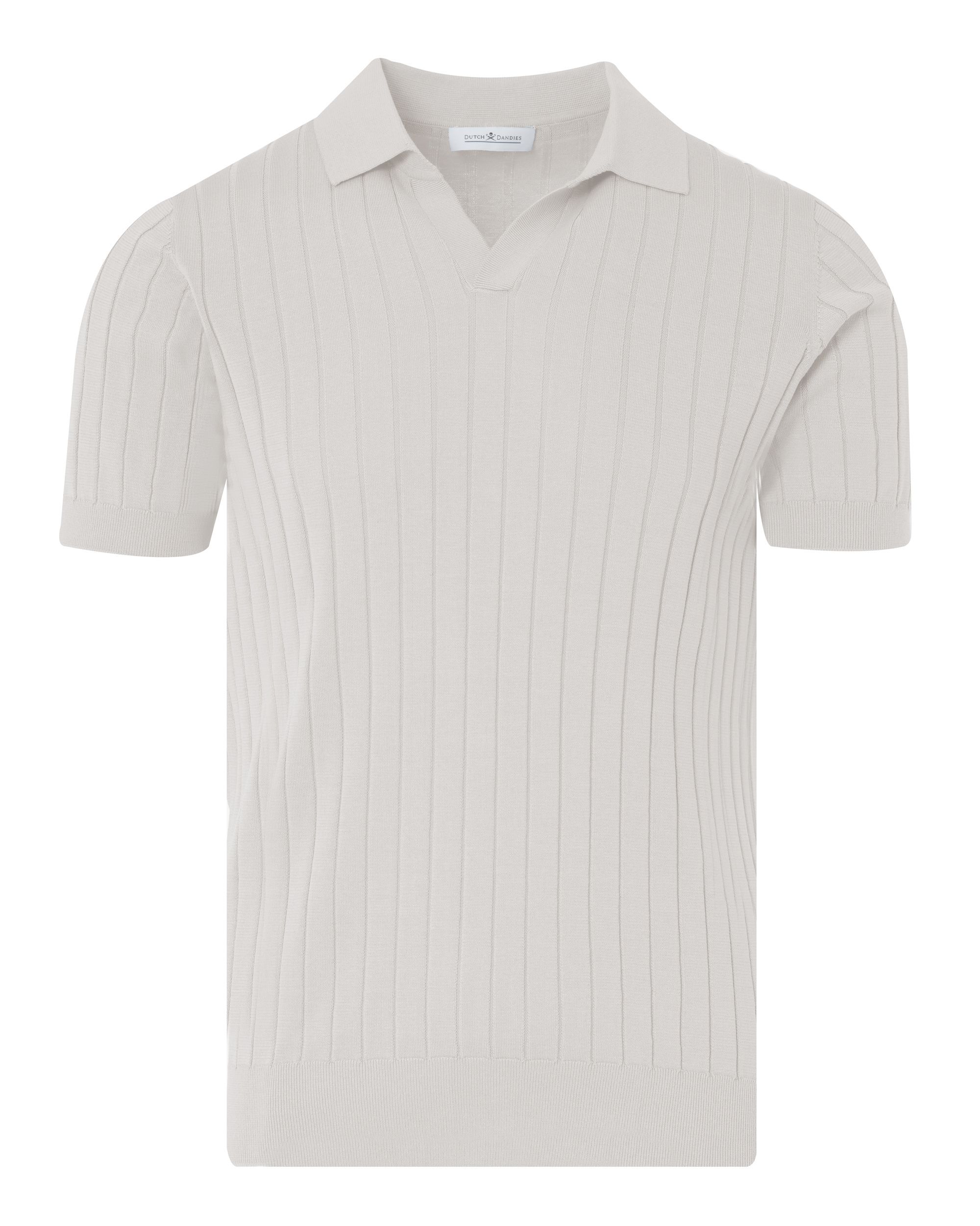 Dutch Dandies Gatsby Polo KM Ecru  096094-007-L