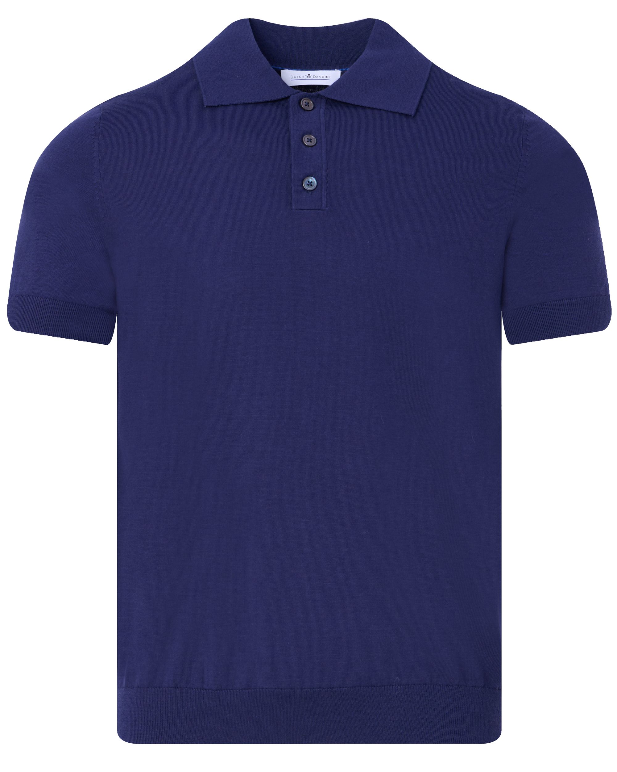 Dutch Dandies Dundee Polo KM Navy 096095-002-L