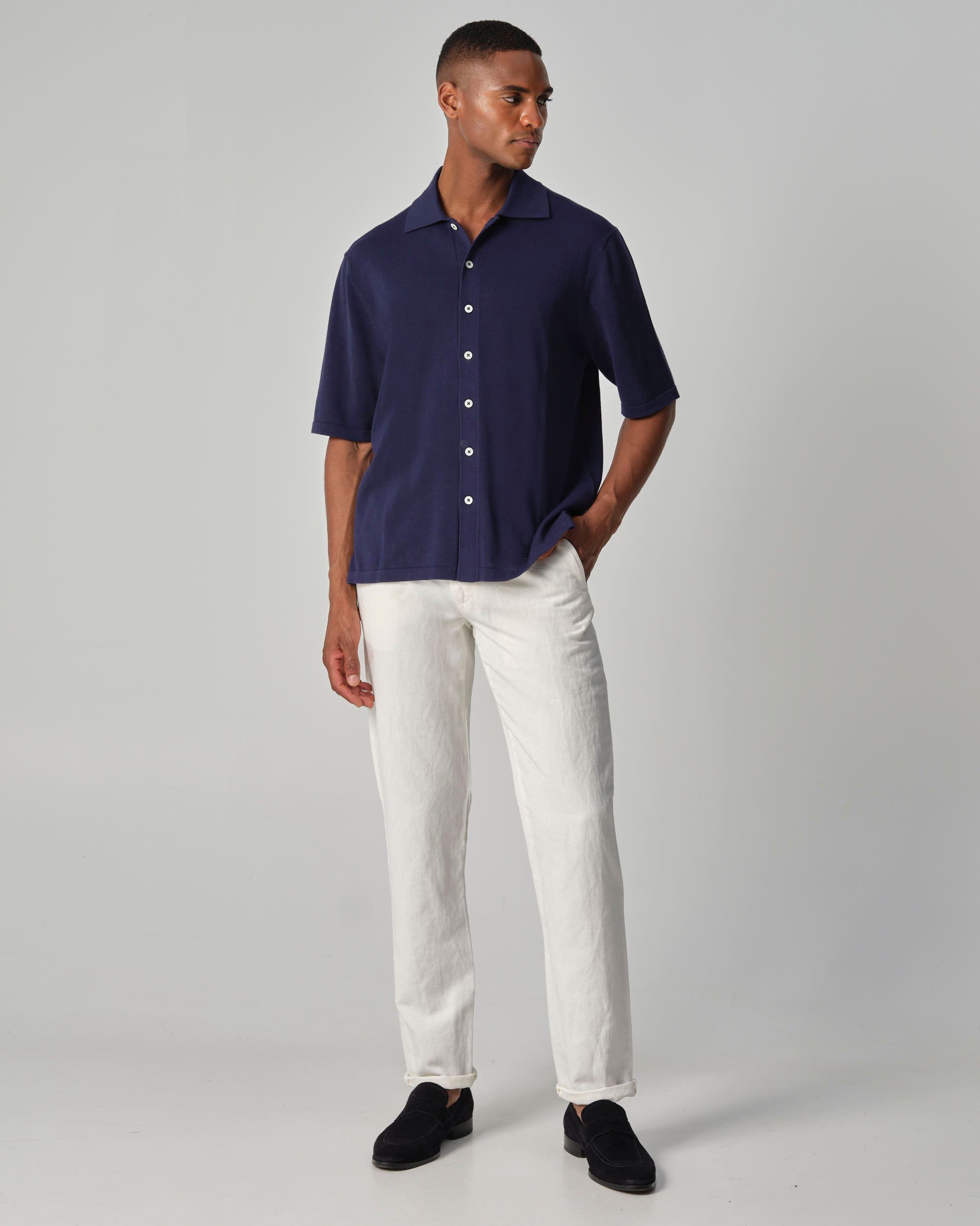 Dutch Dandies Hardwick Polo KM Navy 096096-001-L