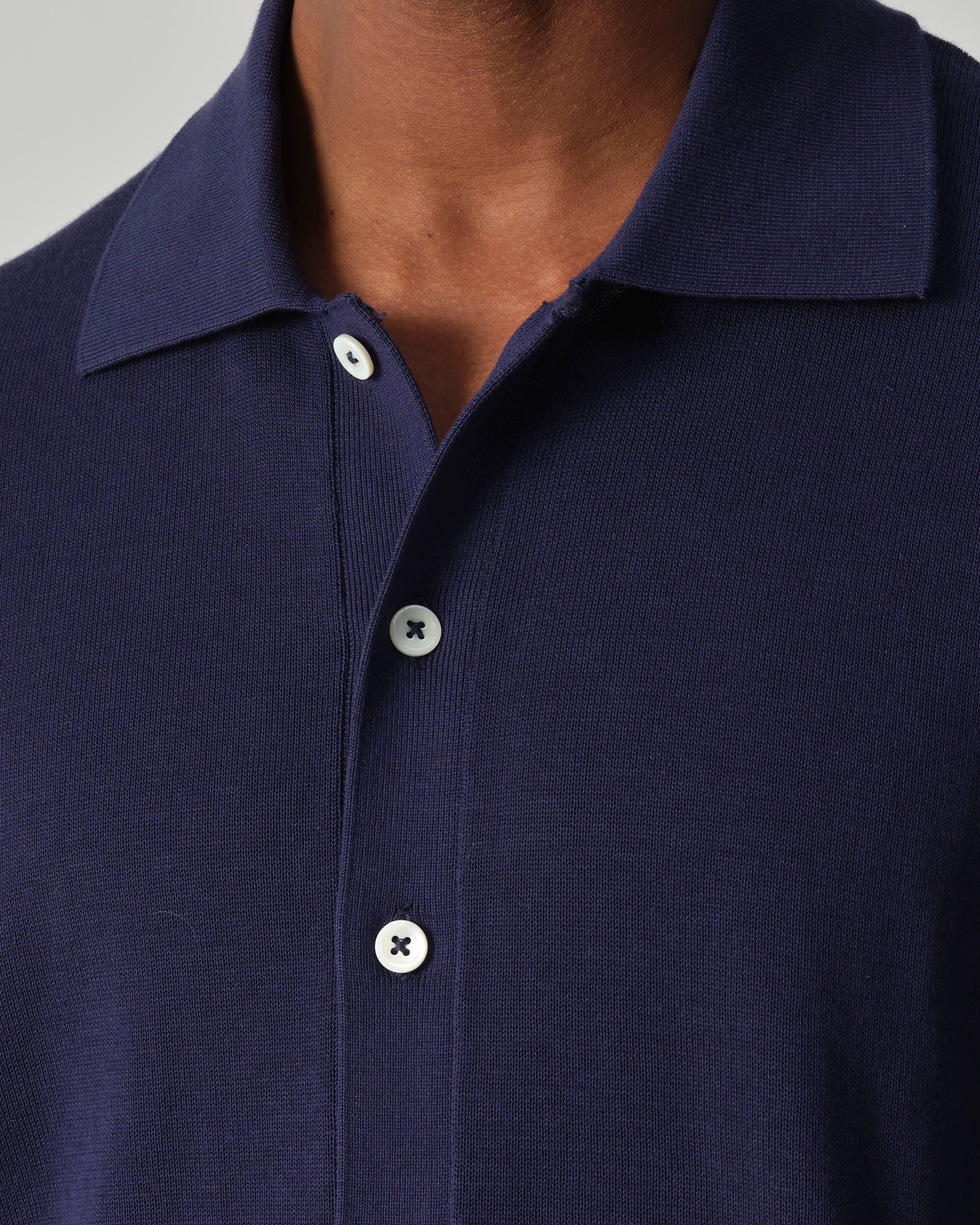 Dutch Dandies Hardwick Polo KM Navy 096096-001-L