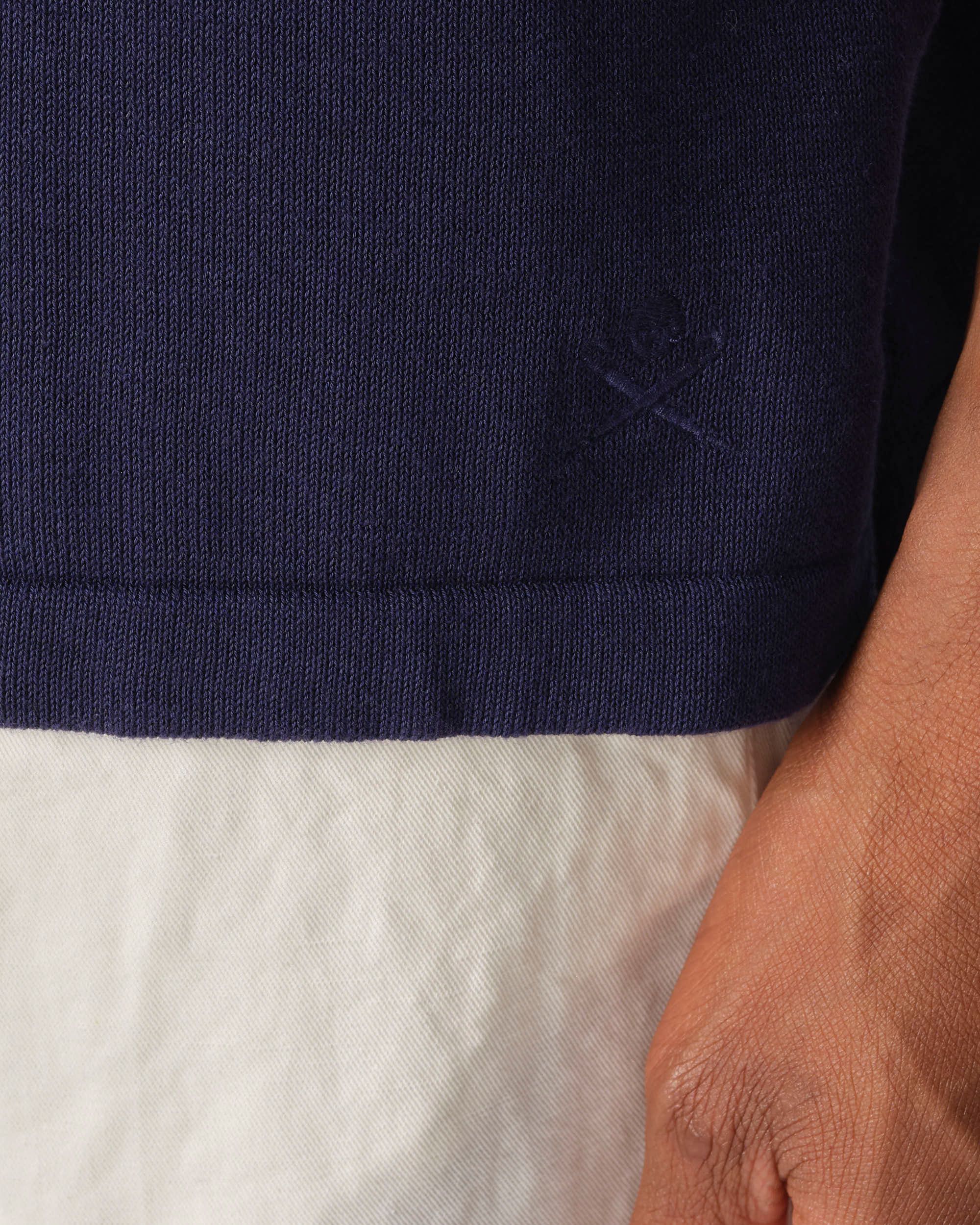 Dutch Dandies Hardwick Polo KM Navy 096096-001-L