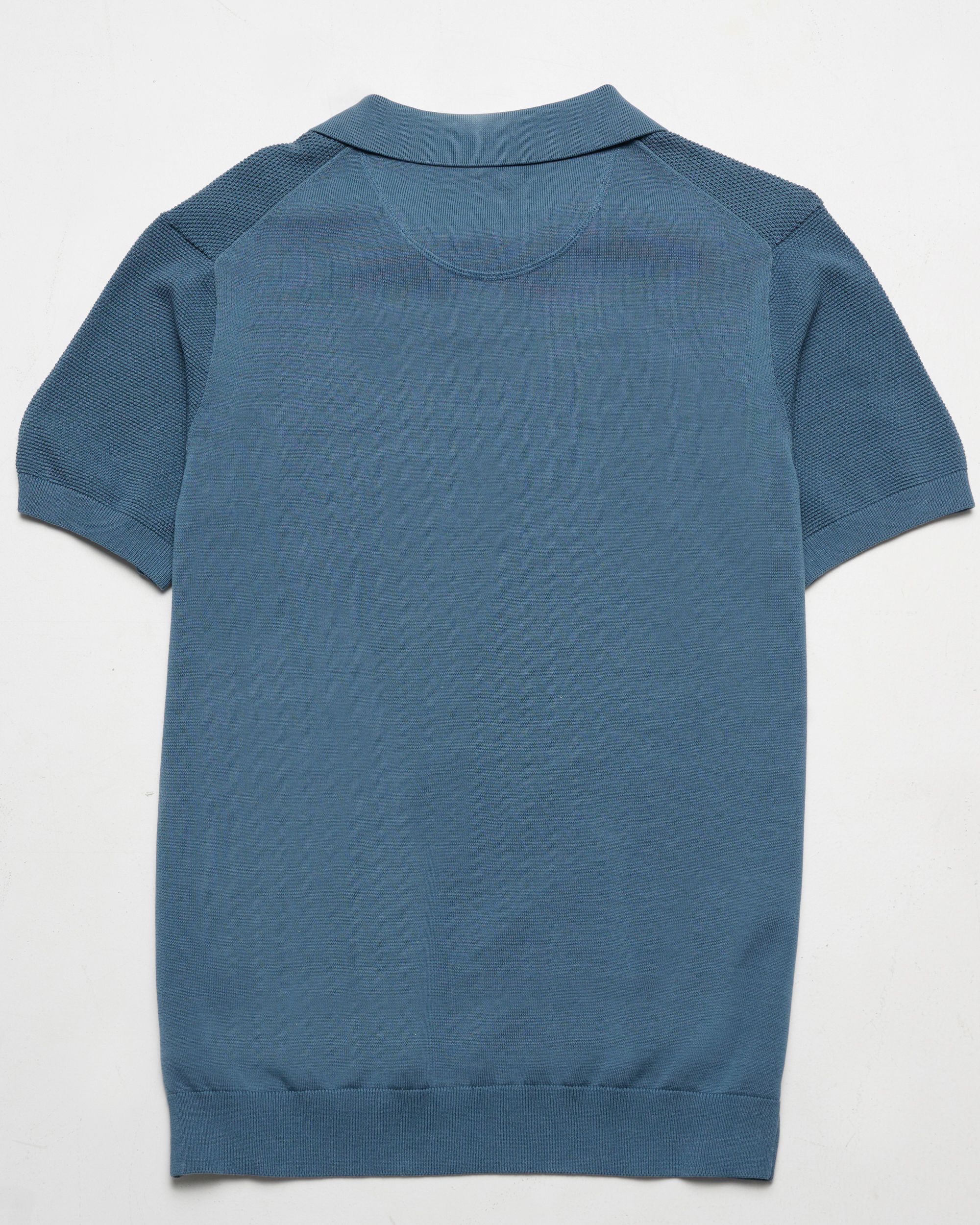 Campbell Plato Polo KM Blue Fusion 096102-005-L