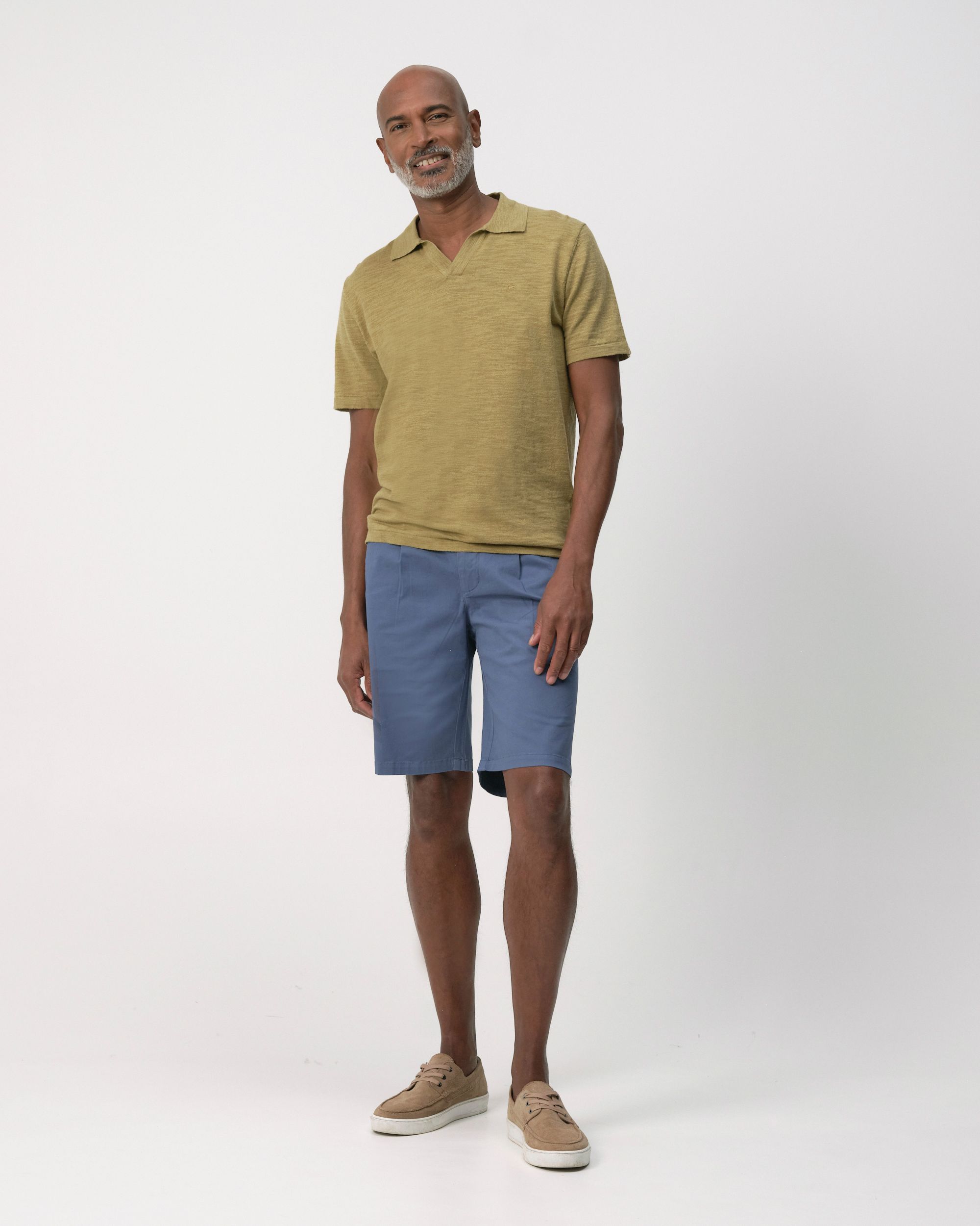 Campbell Nelson Polo KM Boa green 096103-002-L