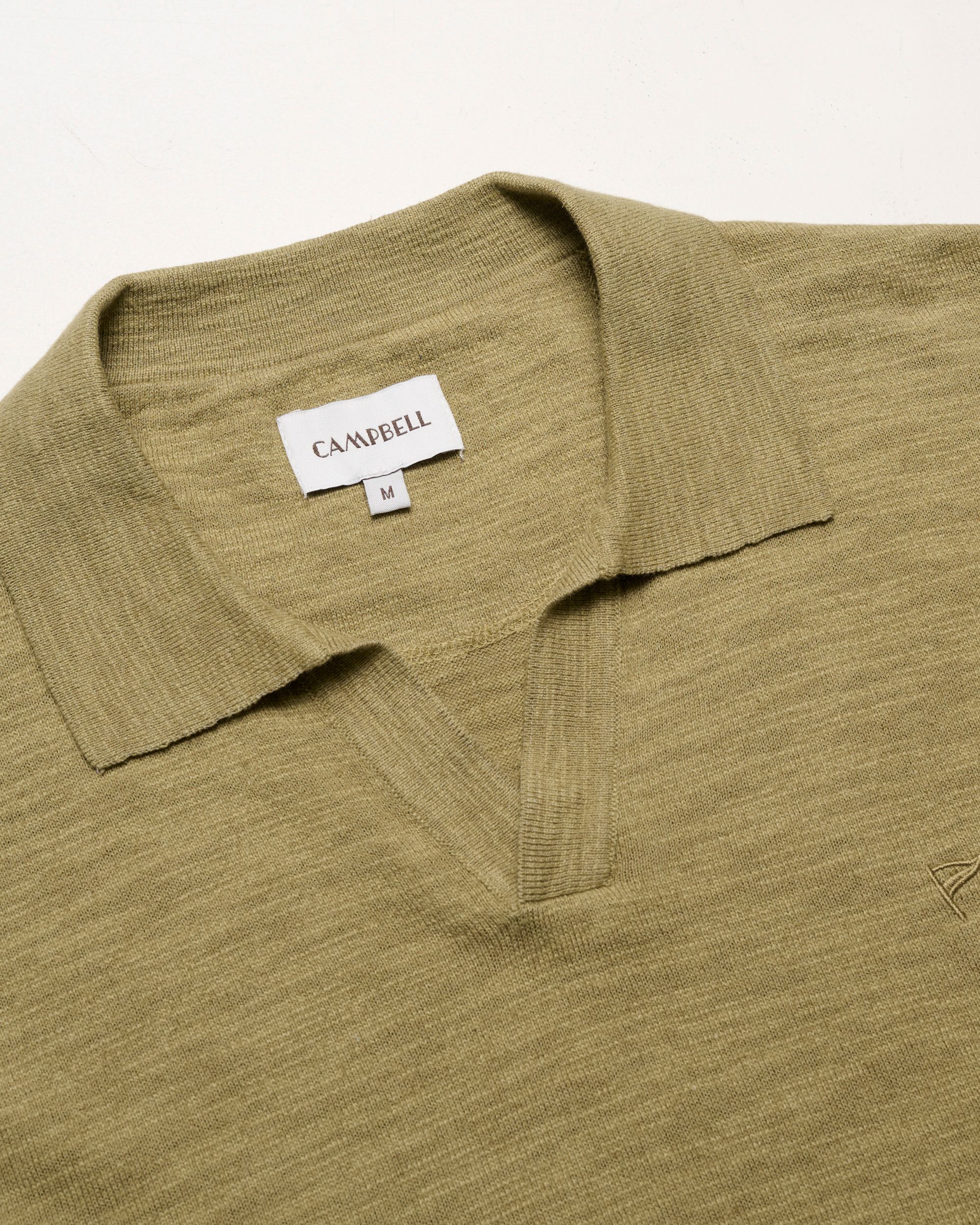 Campbell Nelson Polo KM Boa green 096103-002-L