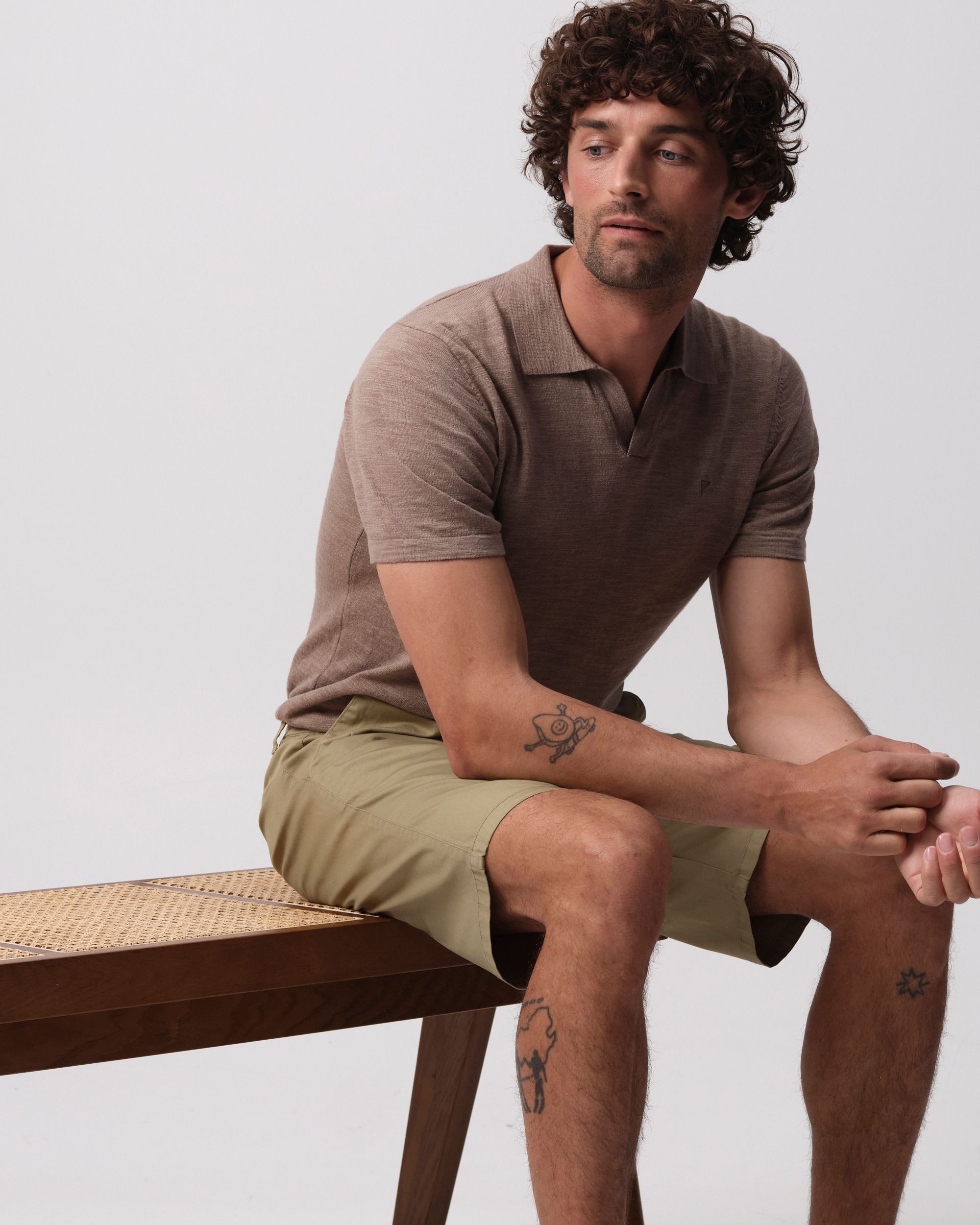 Campbell Nelson Polo KM Desert Taupe 096103-004-L