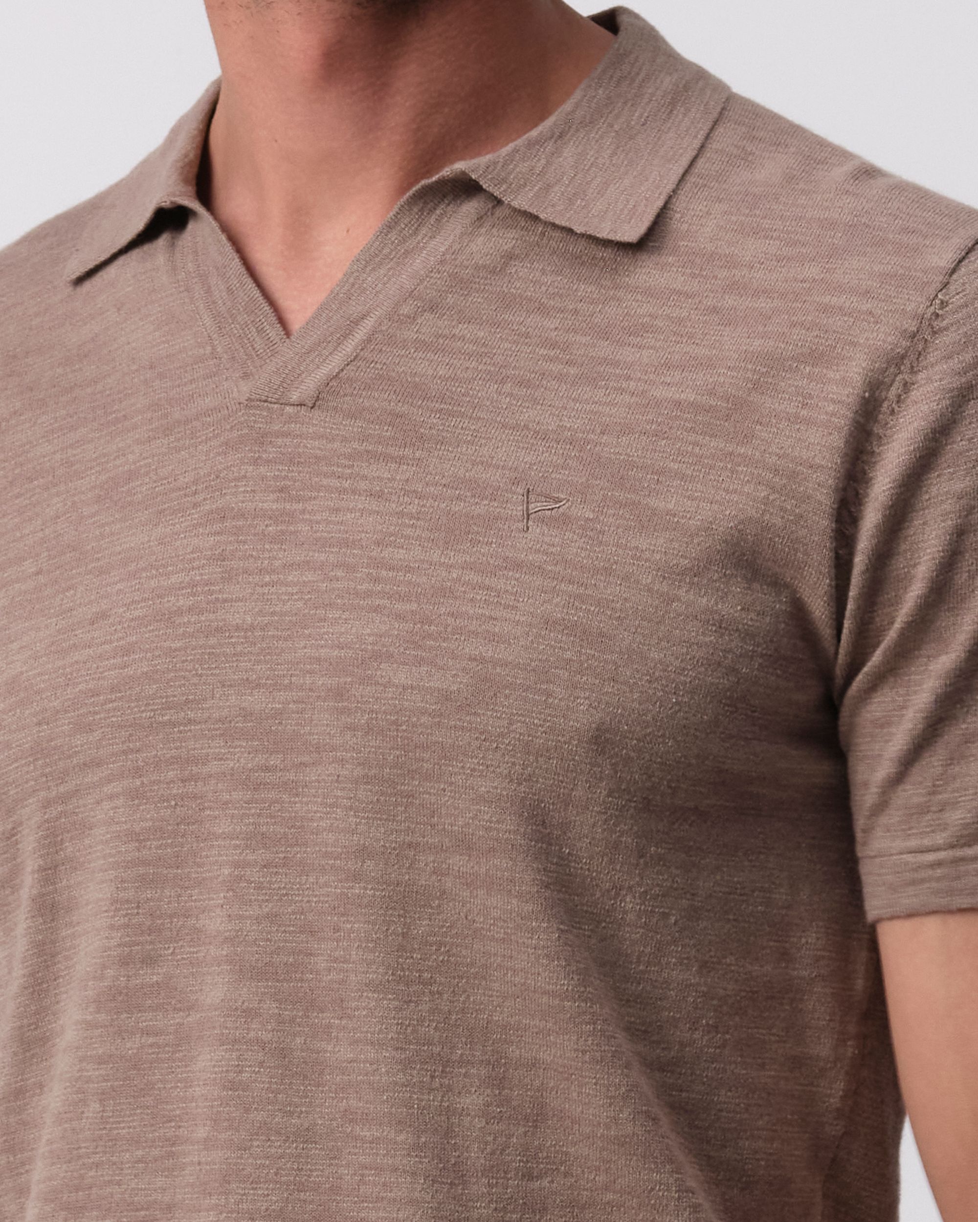 Campbell Nelson Polo KM Desert Taupe 096103-004-L